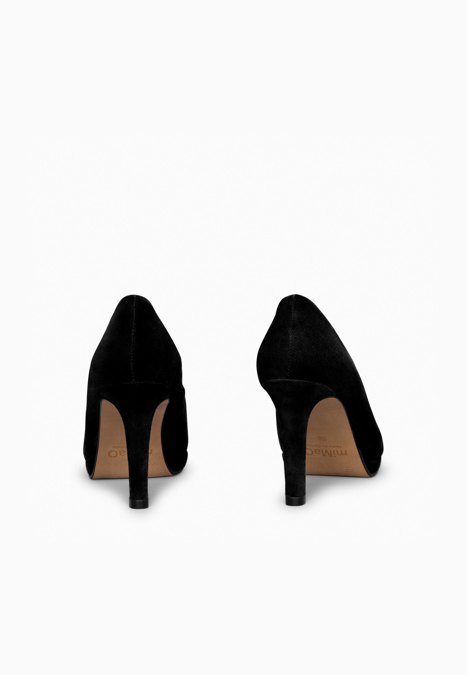 PLATAFORMA - Zapatos de tacón alto y plataforma NEGRO