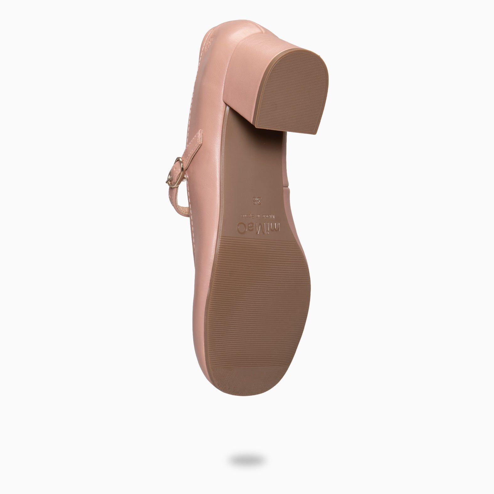 ROSALÍA - MERCEDITAS DE TACÓN ESTILO BARESOFT NUDE