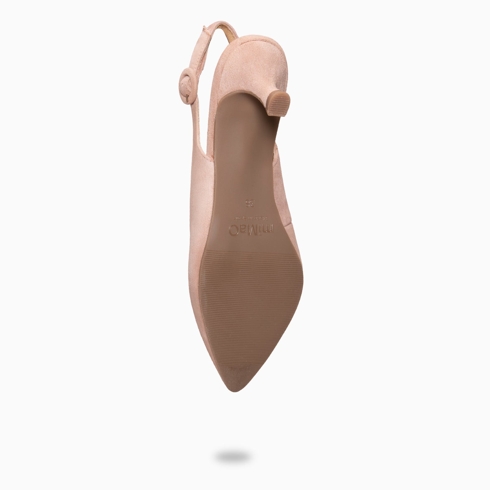 CARMEN – Zapatos de Tacón acampanado NUDE