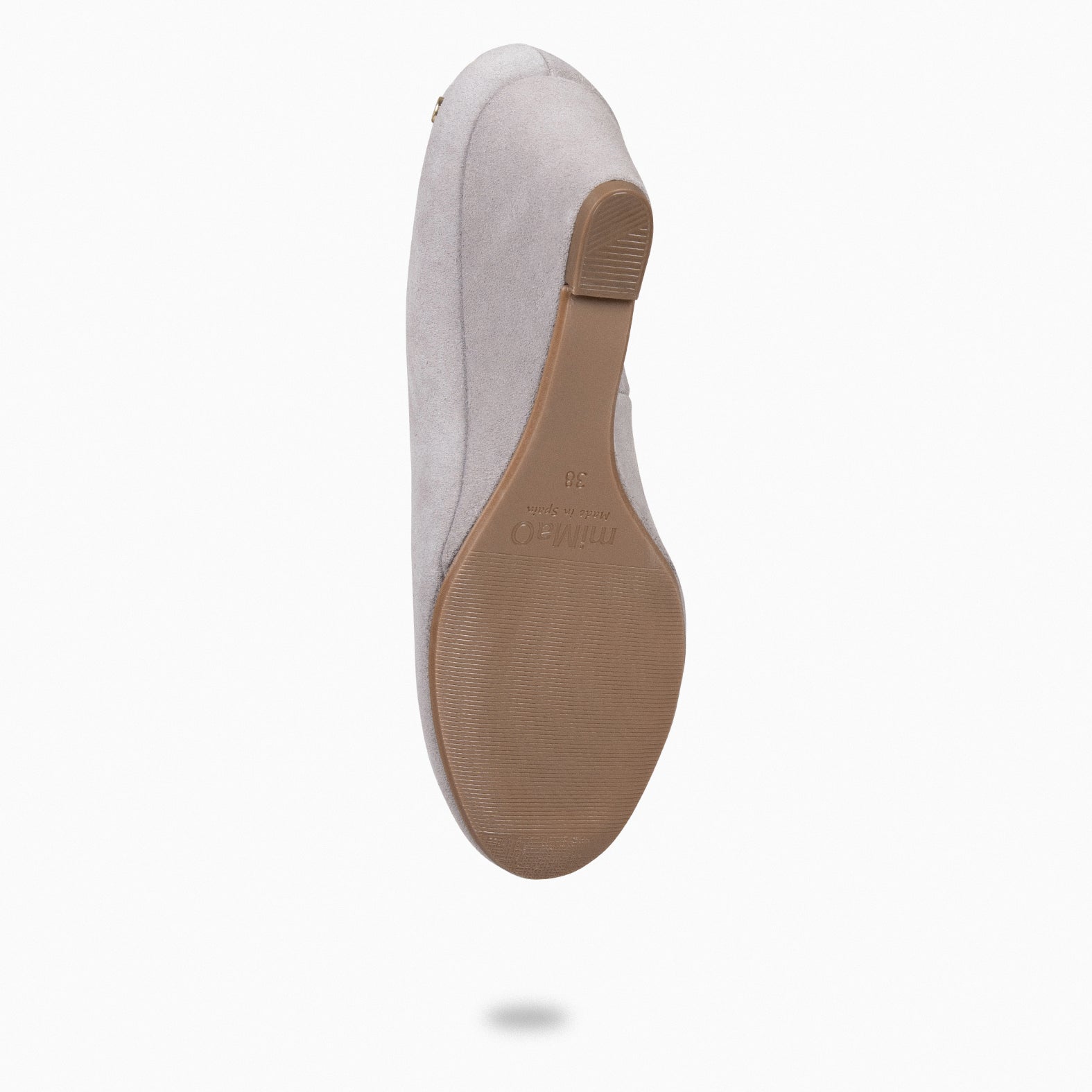 REDONDO CUÑA – Zapato de mujer con cuña GRIS