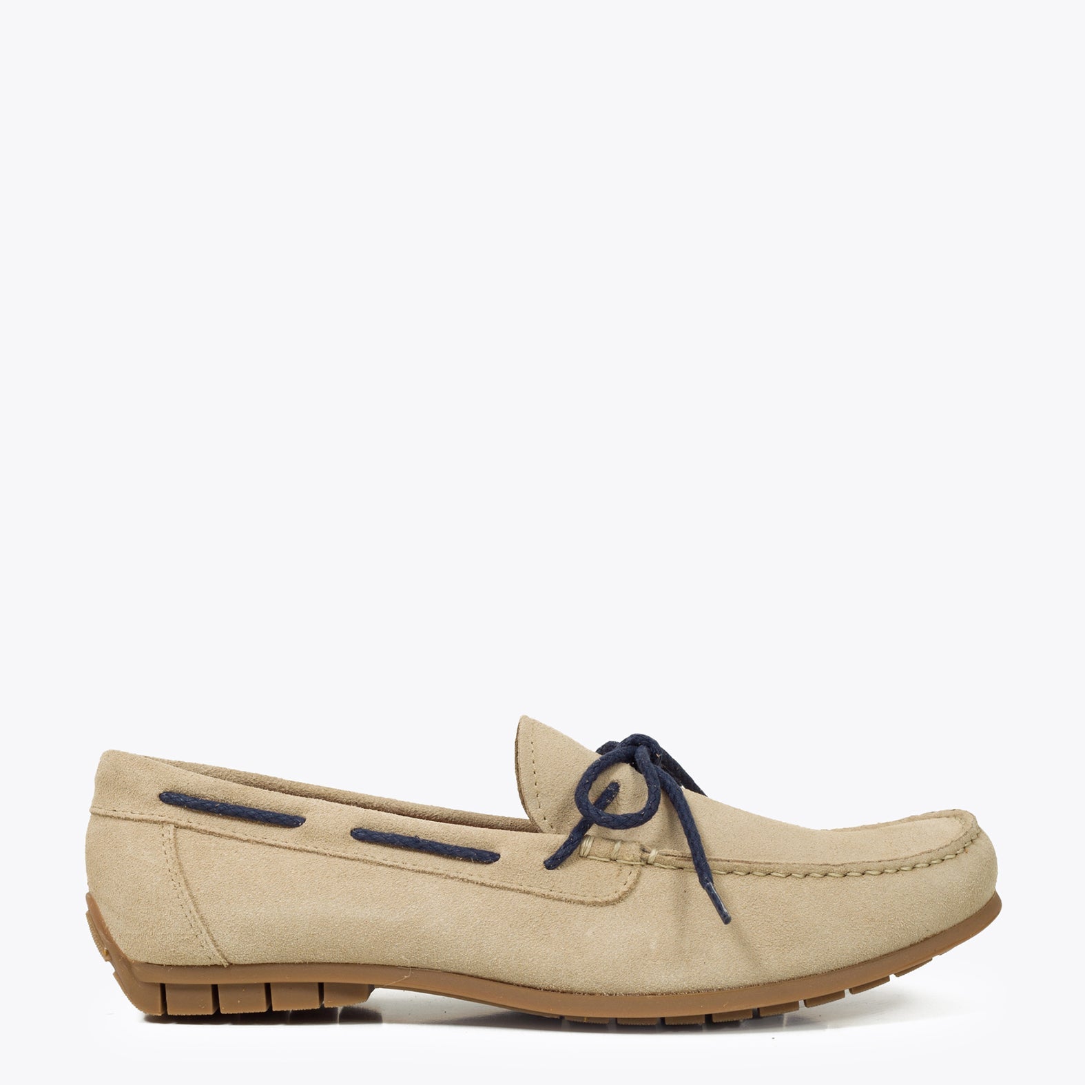 CORDÓN – Mocasín de hombre BEIGE con cordón