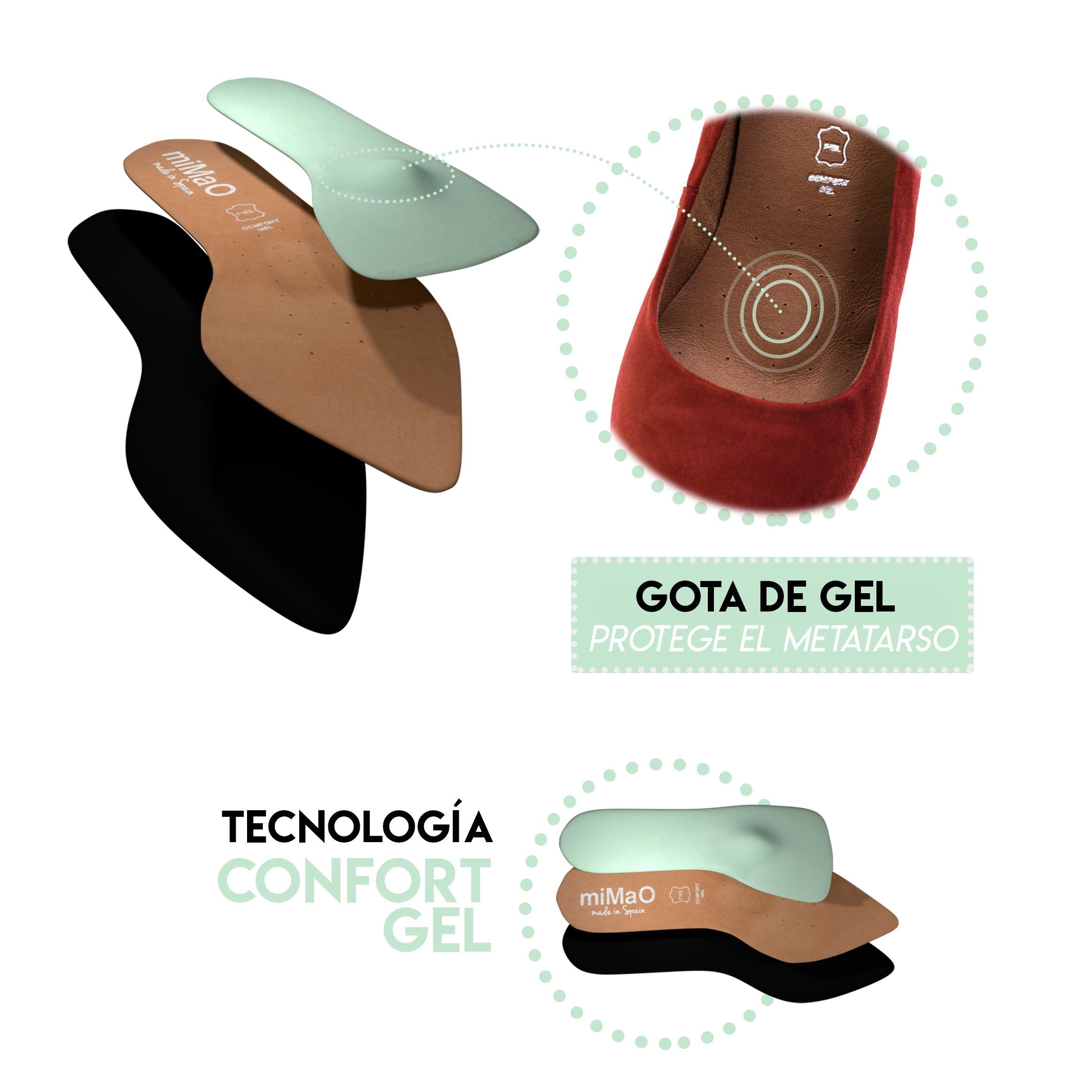 URBAN STYLE - Zapato de salón MARRON
