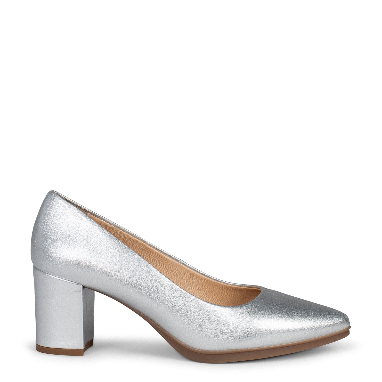 URBAN S SPLASH - Zapatos de tacón metalizados PLATA