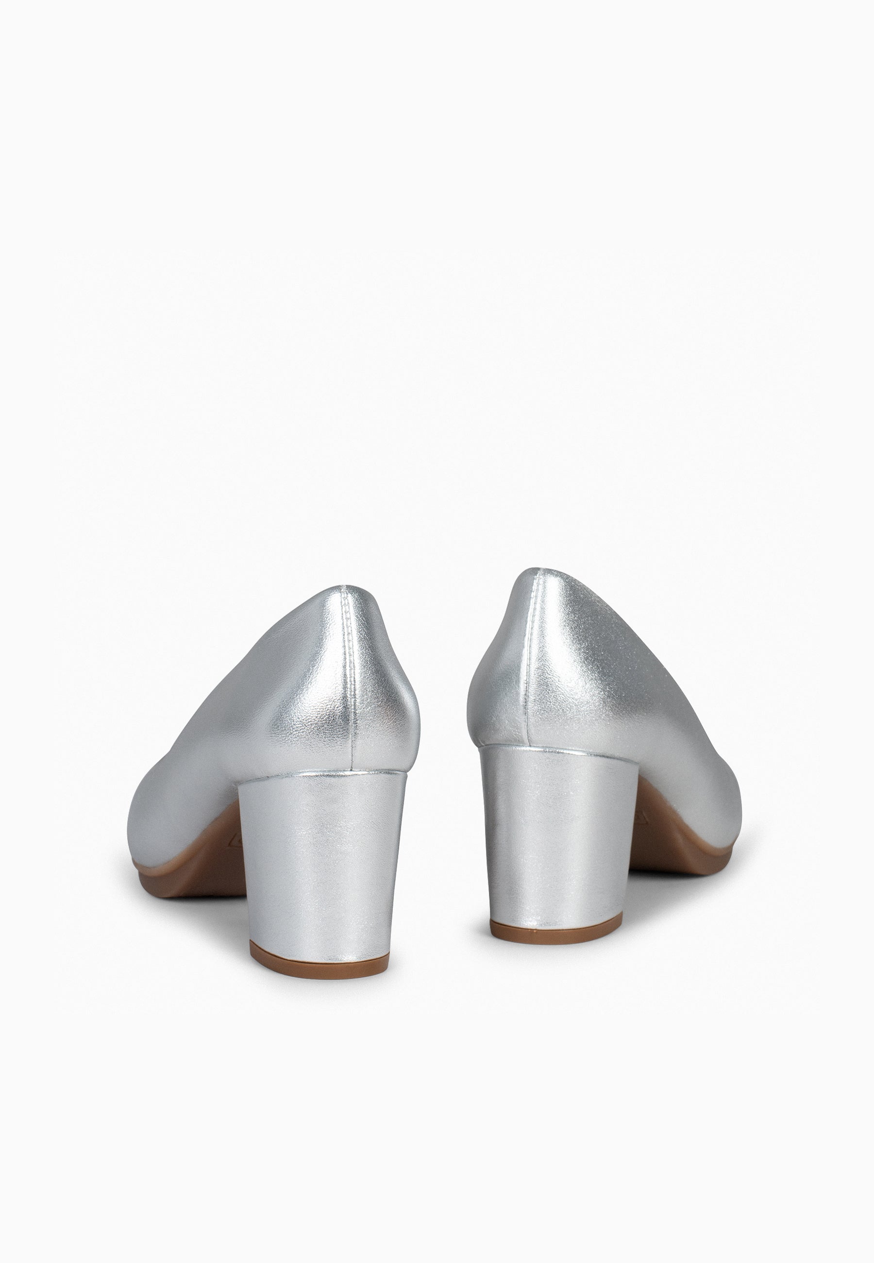 URBAN S SPLASH - Zapatos de tacón metalizados PLATA