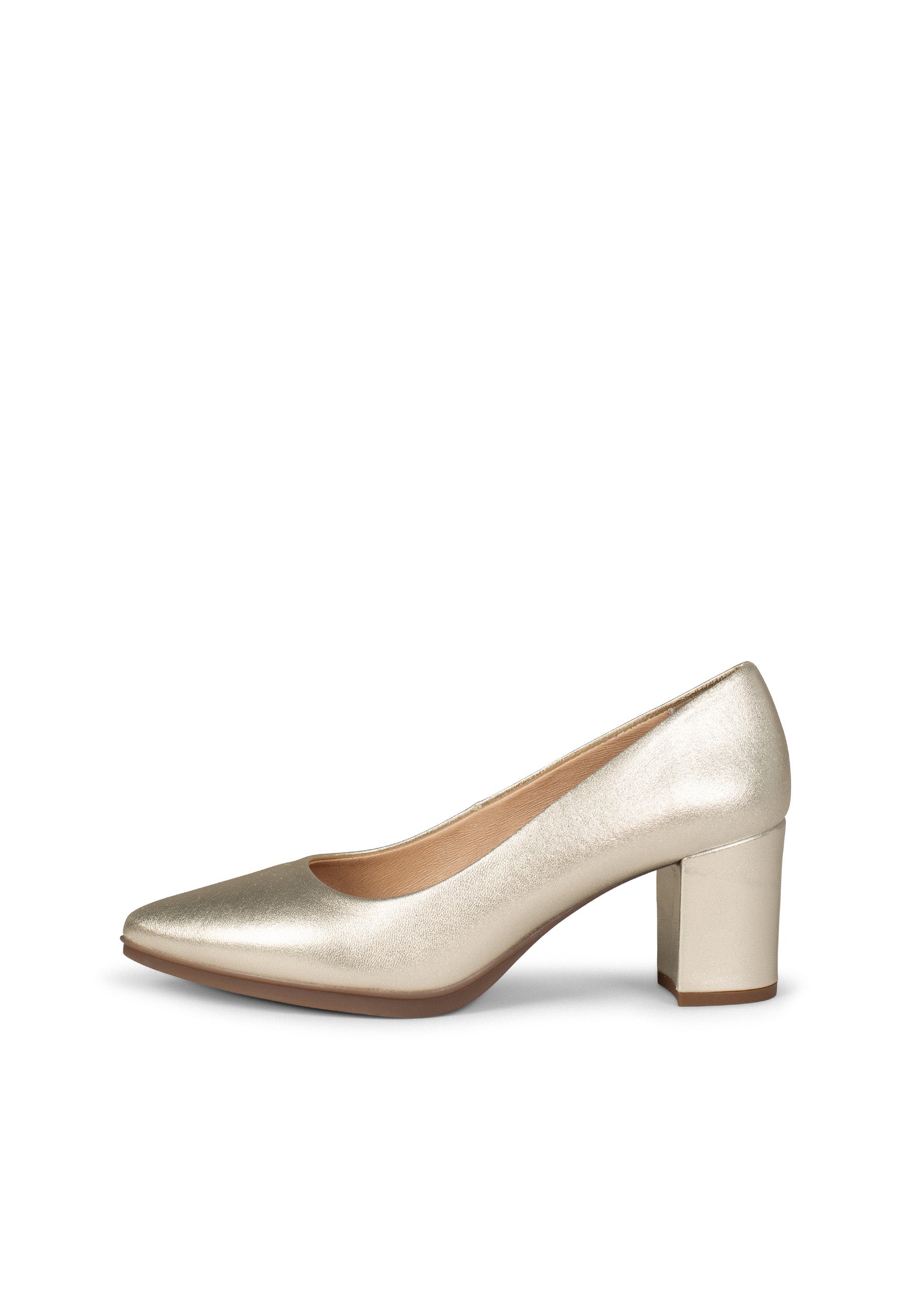 URBAN S SPLASH - Zapatos de tacón metalizados PLATINO