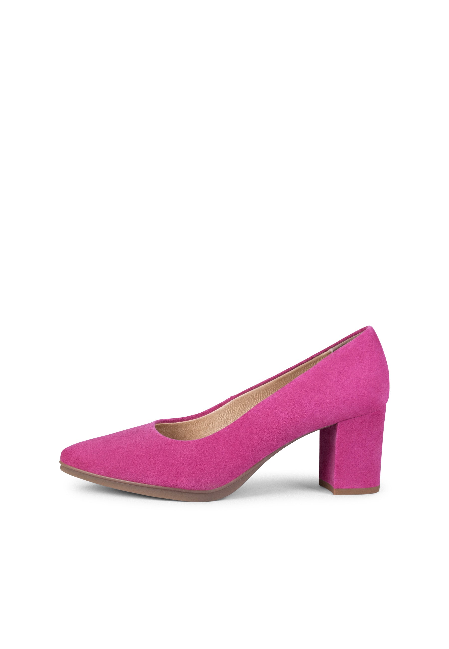 URBAN S - Zapato de tacón medio ante FUCSIA