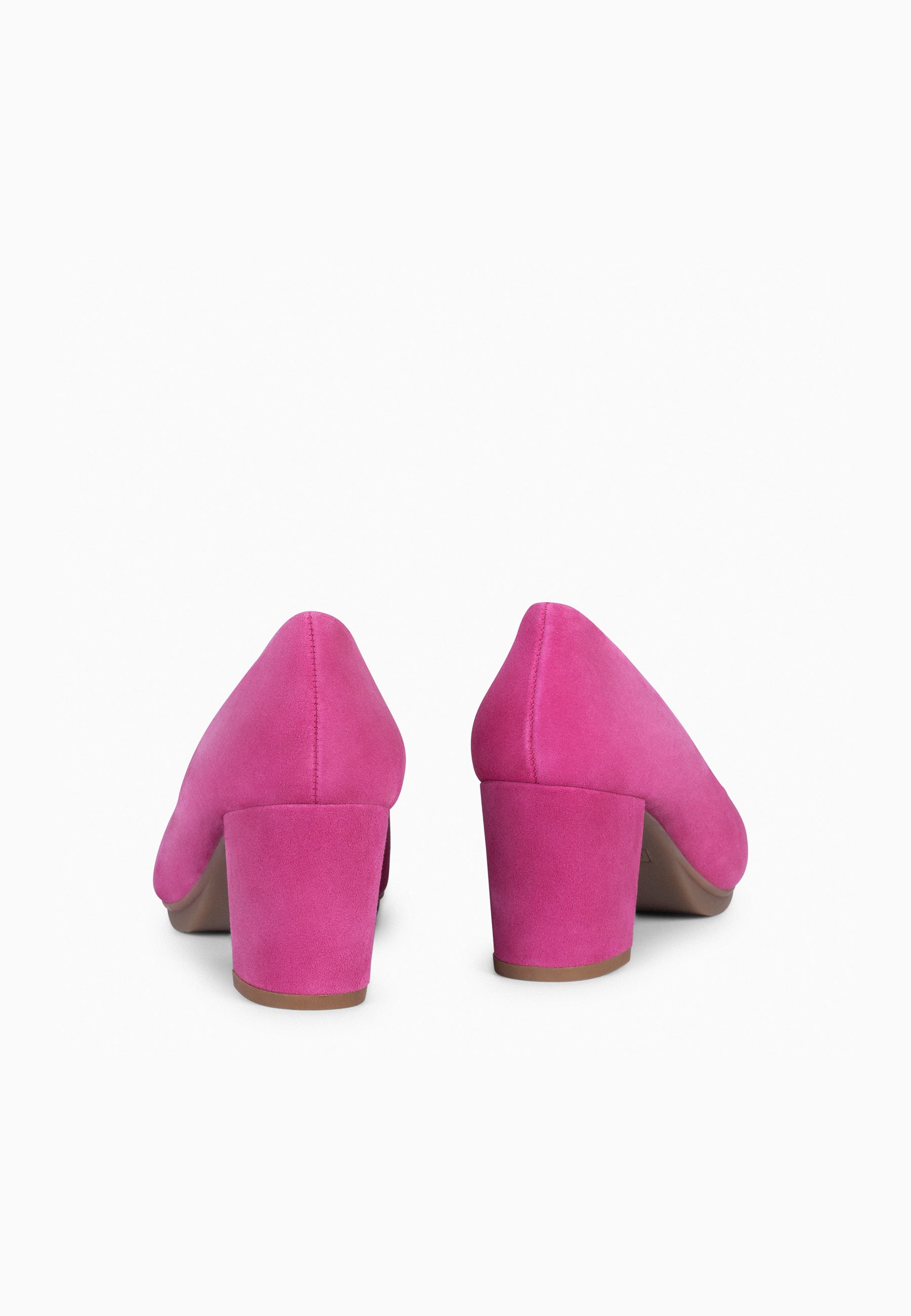 URBAN S - Zapato de tacón medio ante FUCSIA