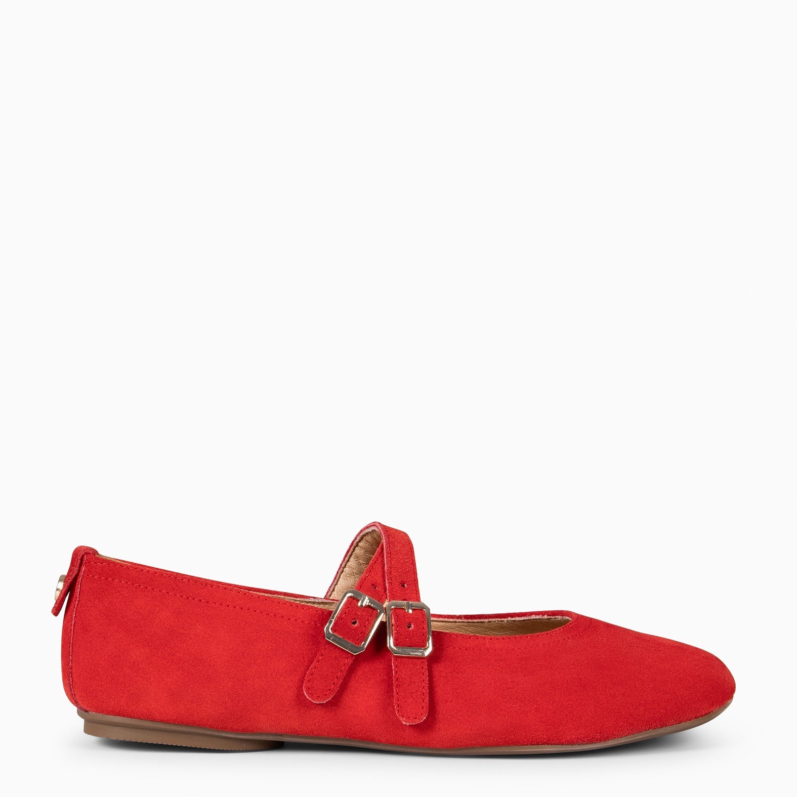 AMAPOLA - BAILARINA PLANA BARESOFT ROJO