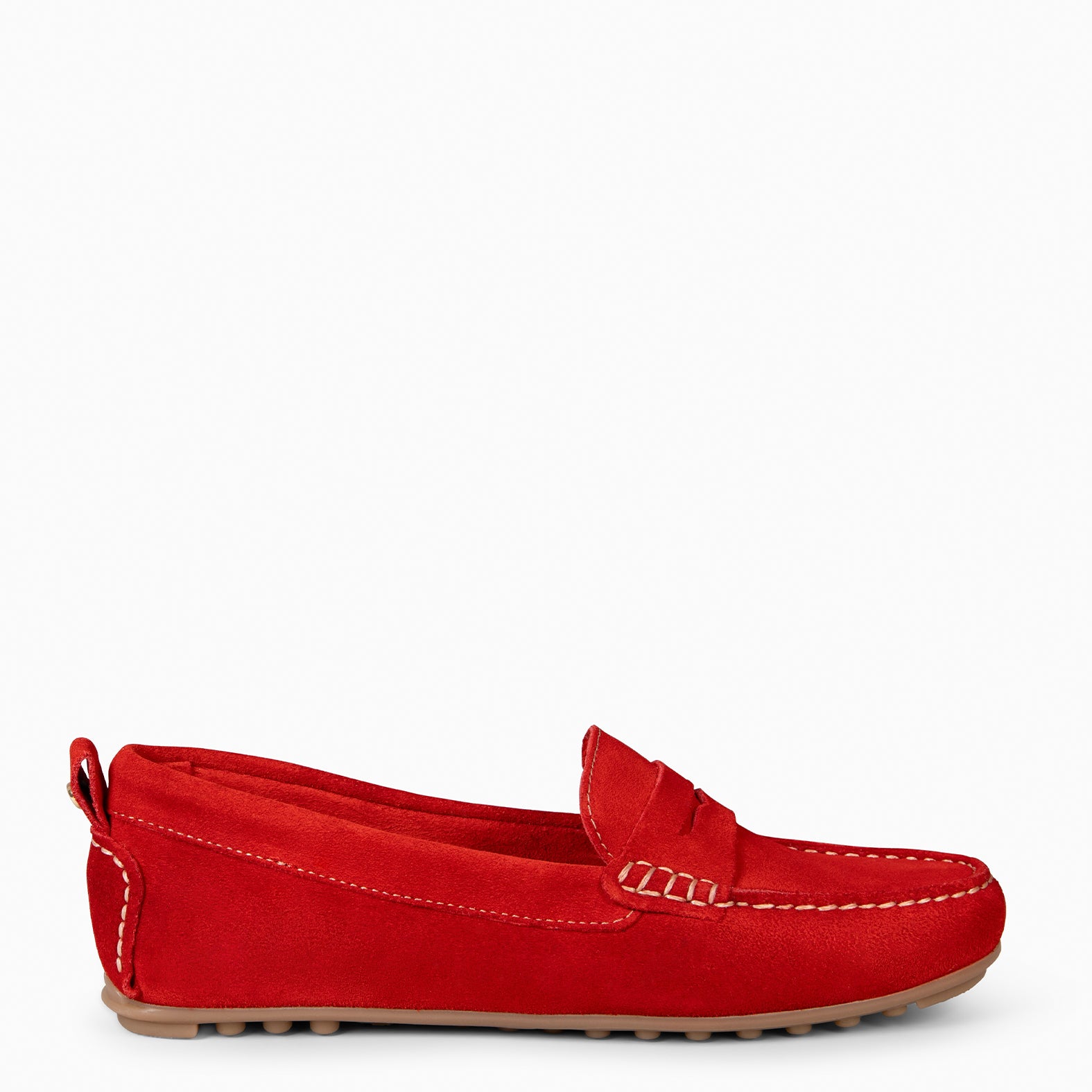 MONTEZ – Mocasín plano ROJO