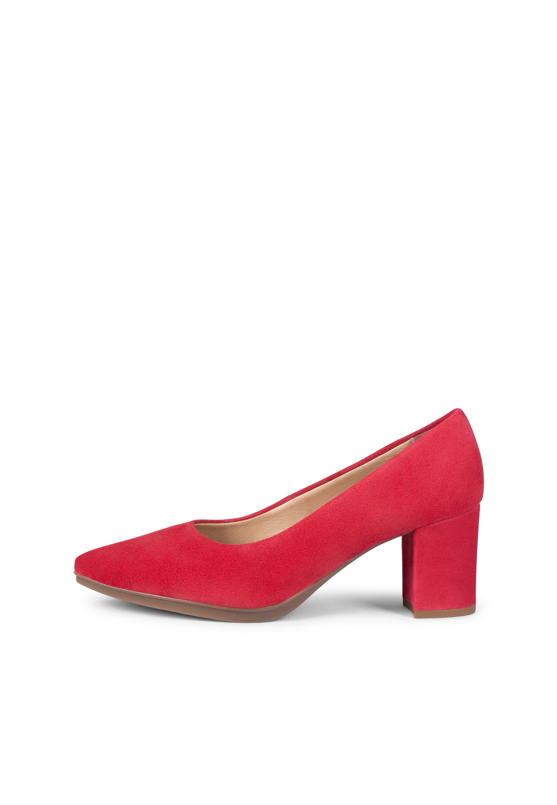 URBAN S - Zapato de tacón medio ante ROJO