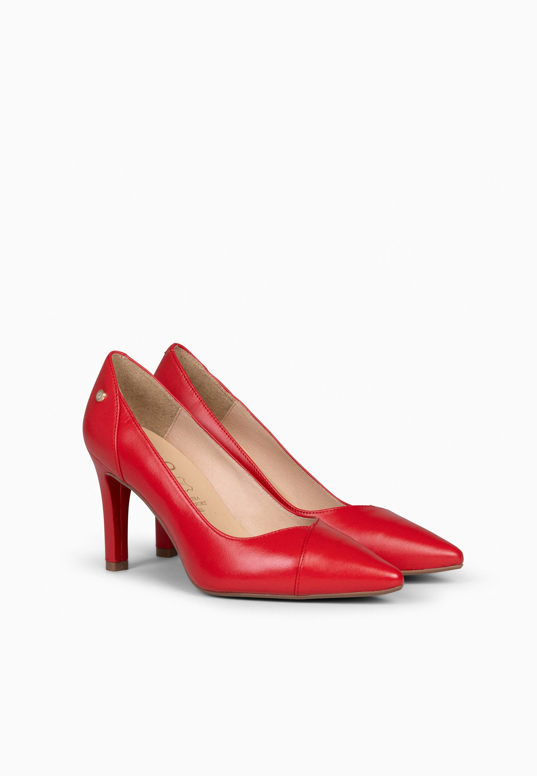 GLAM - Zapatos elegantes de tacón alto ROJO