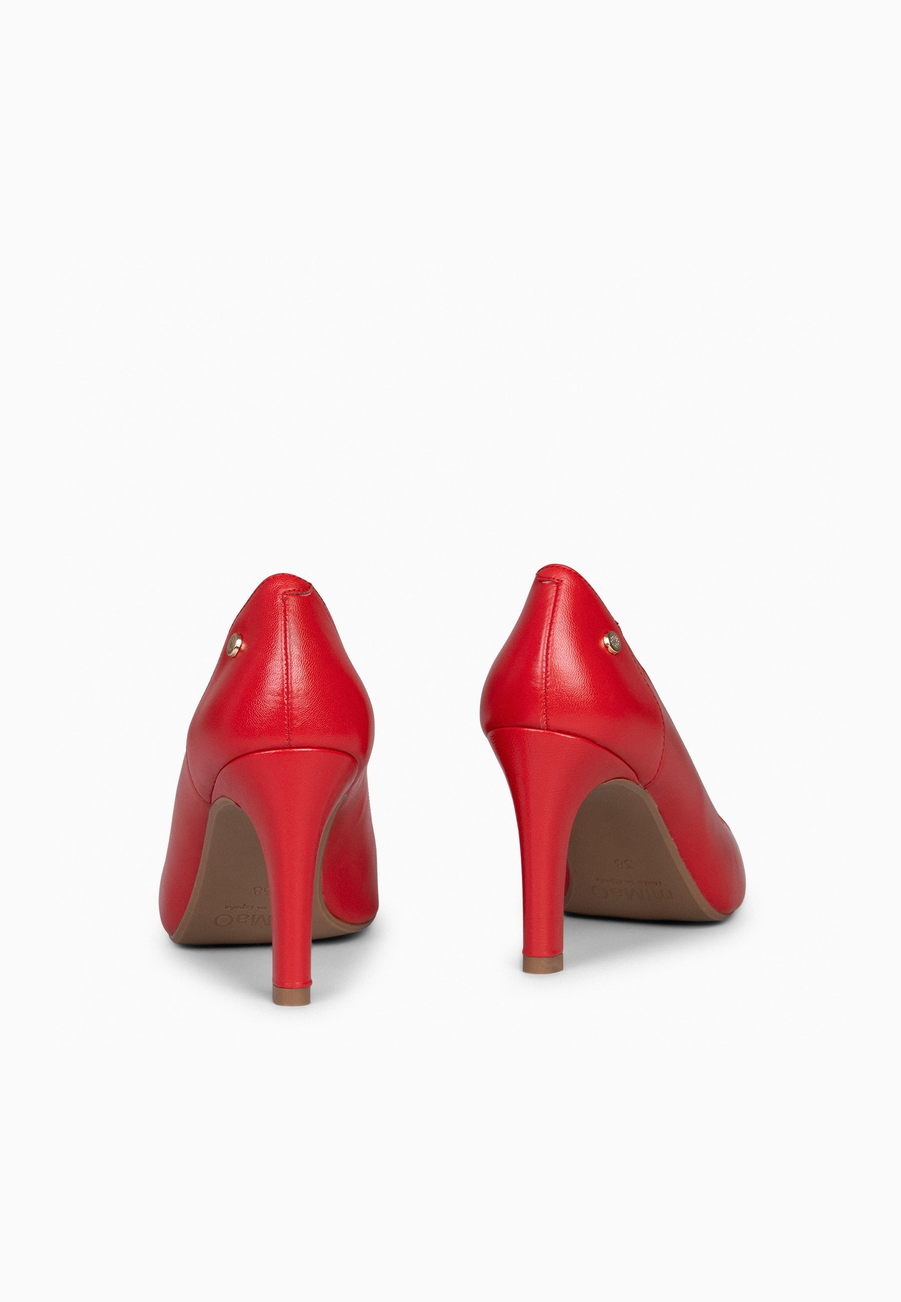 GLAM - Zapatos elegantes de tacón alto ROJO