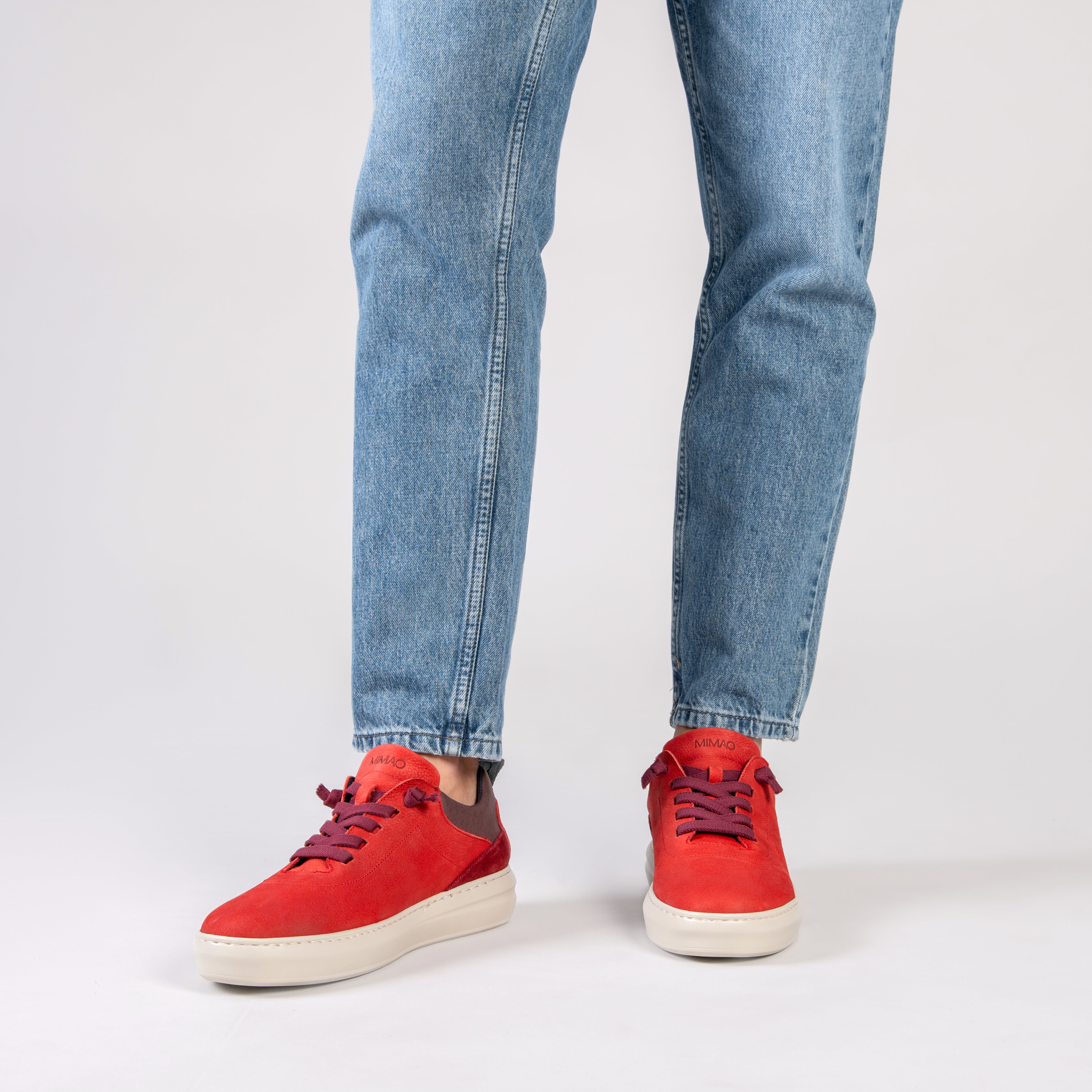 TOLOSA – Zapato de hombre casual ROJO