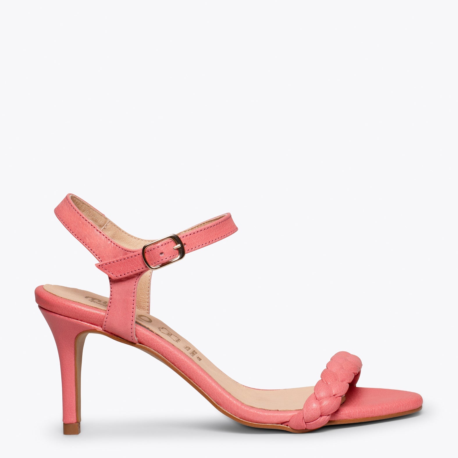 SUNSET Sandalias ROSAS de tacón de aguja elegantes