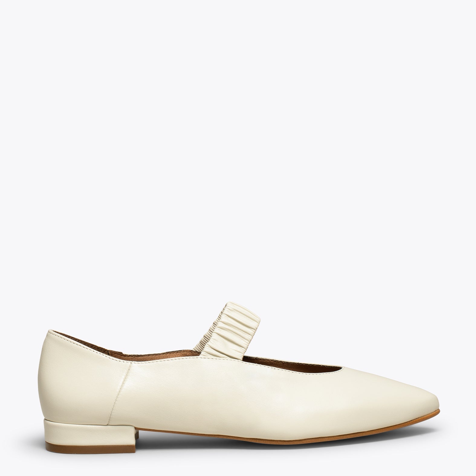 BAILE Francesita con tira elástica BEIGE