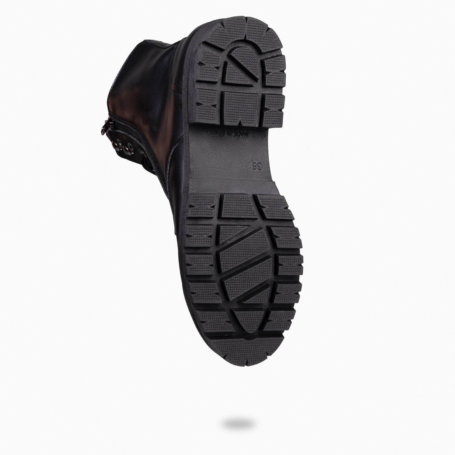 MILITAR – Botas militares de mujer NEGRO