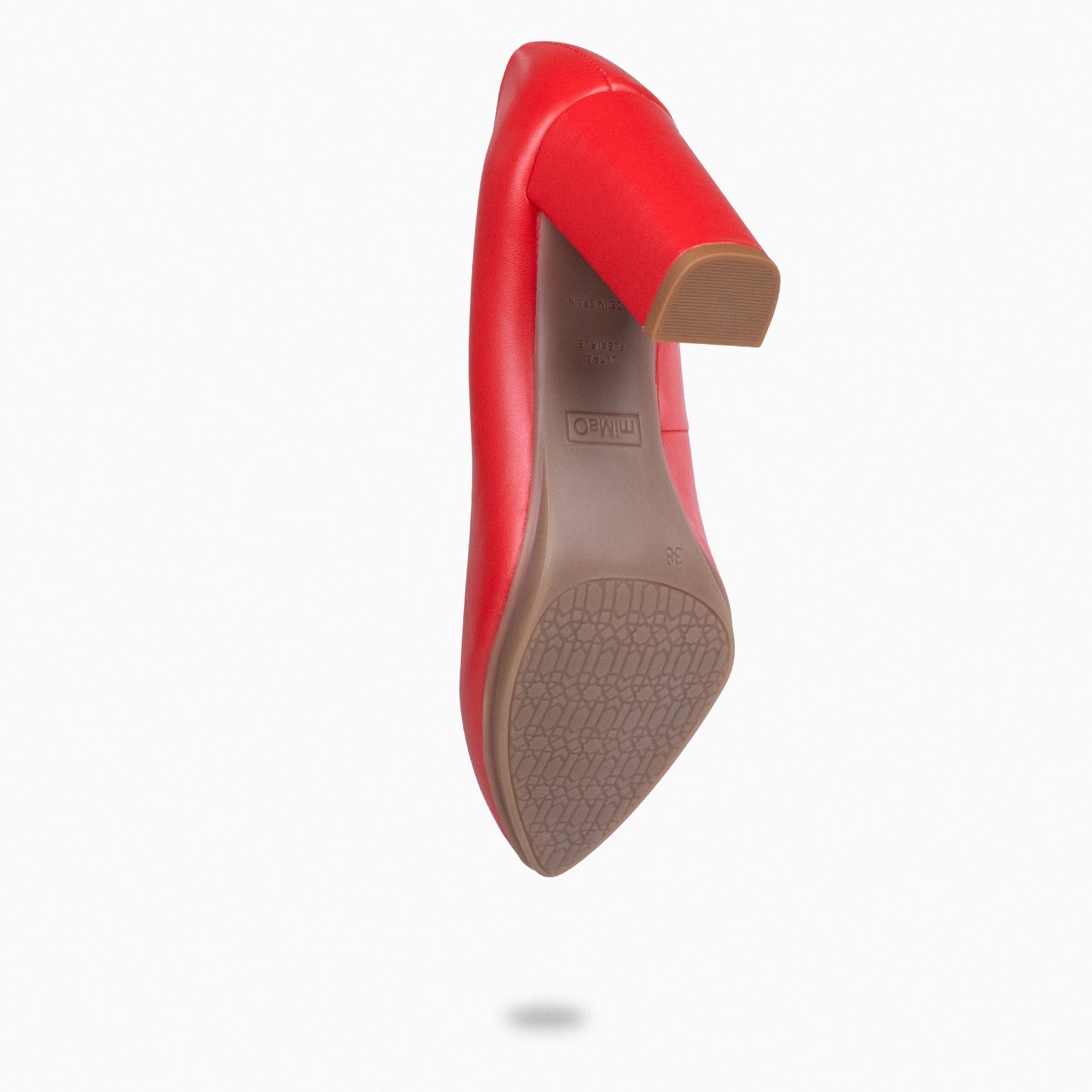 URBAN SALÓN - Zapatos de tacón alto de napa ROJO
