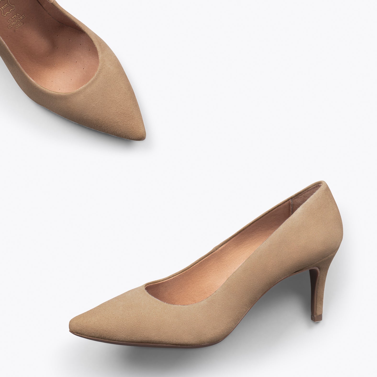 STILETTO - Zapatos de tacón de aguja TAUPE