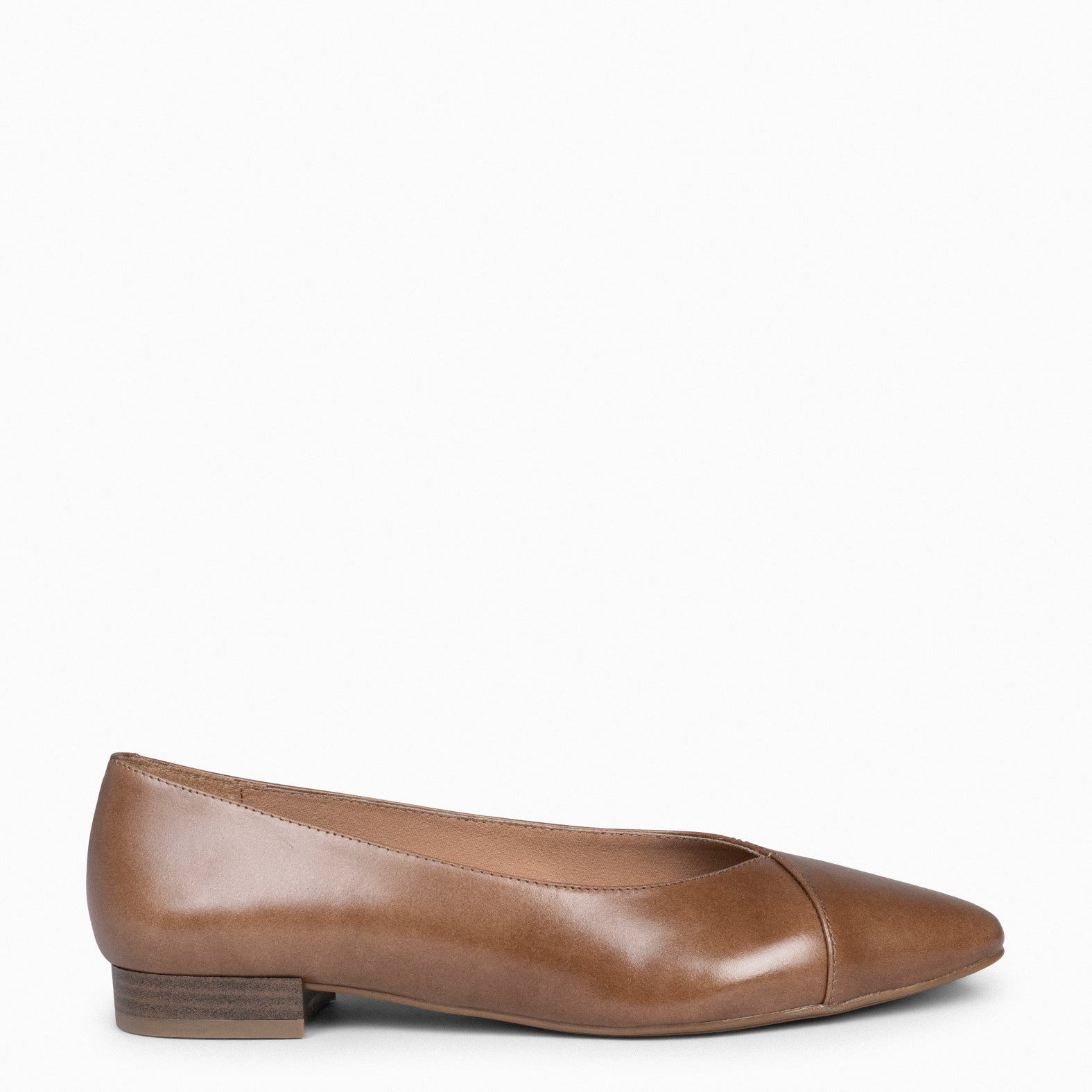 MARIE – Manoletina de punta fina TAUPE
