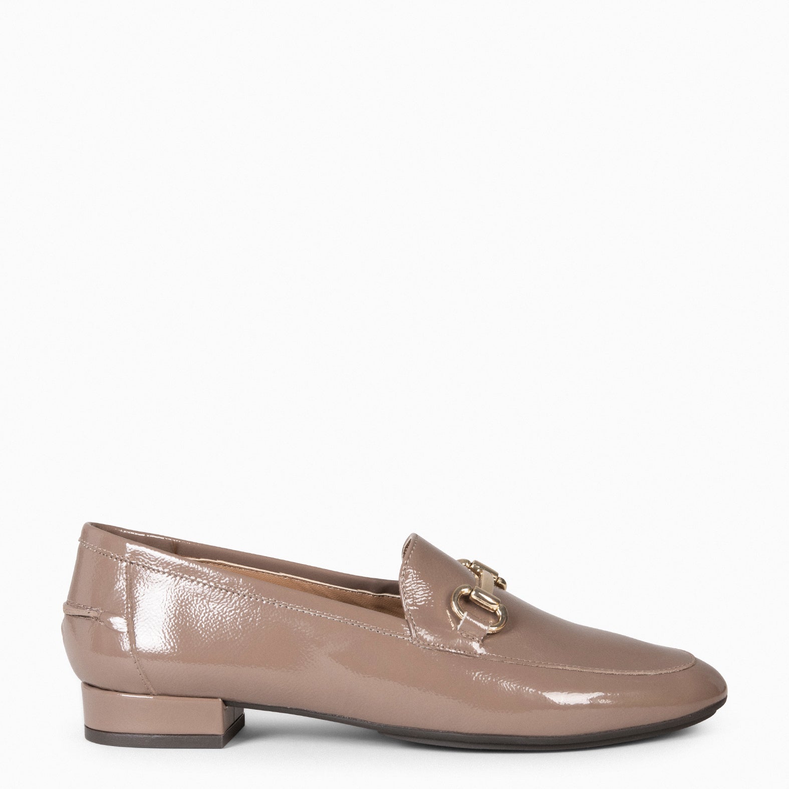 ISABEL - Mocasines planos con adorno TAUPE