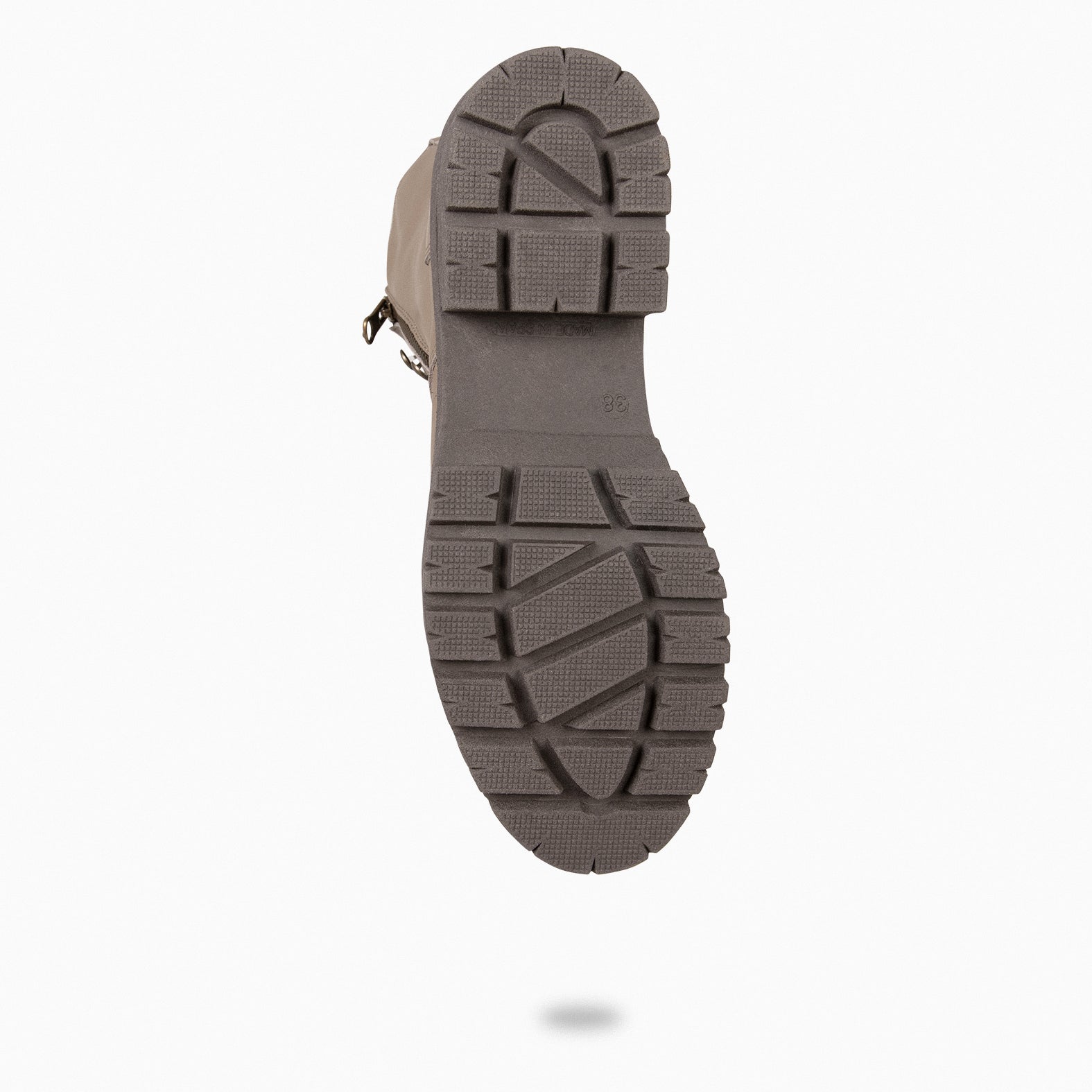 MILITAR – Botas militares de mujer TAUPE