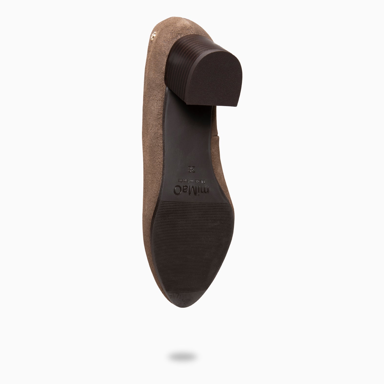 URBAN STYLE - Zapatos de tacón ancho TAUPE