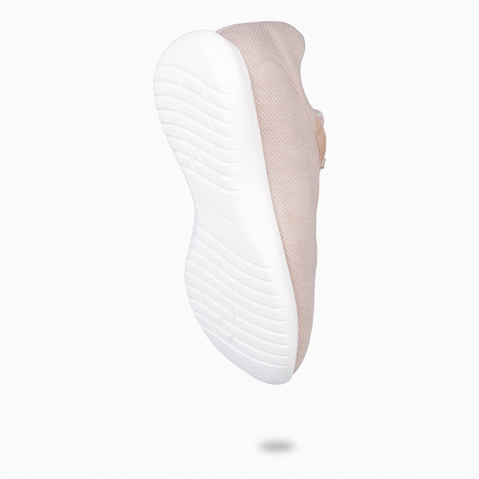 YOGA - Zapatillas Deportivas de Lana Merino NUDE