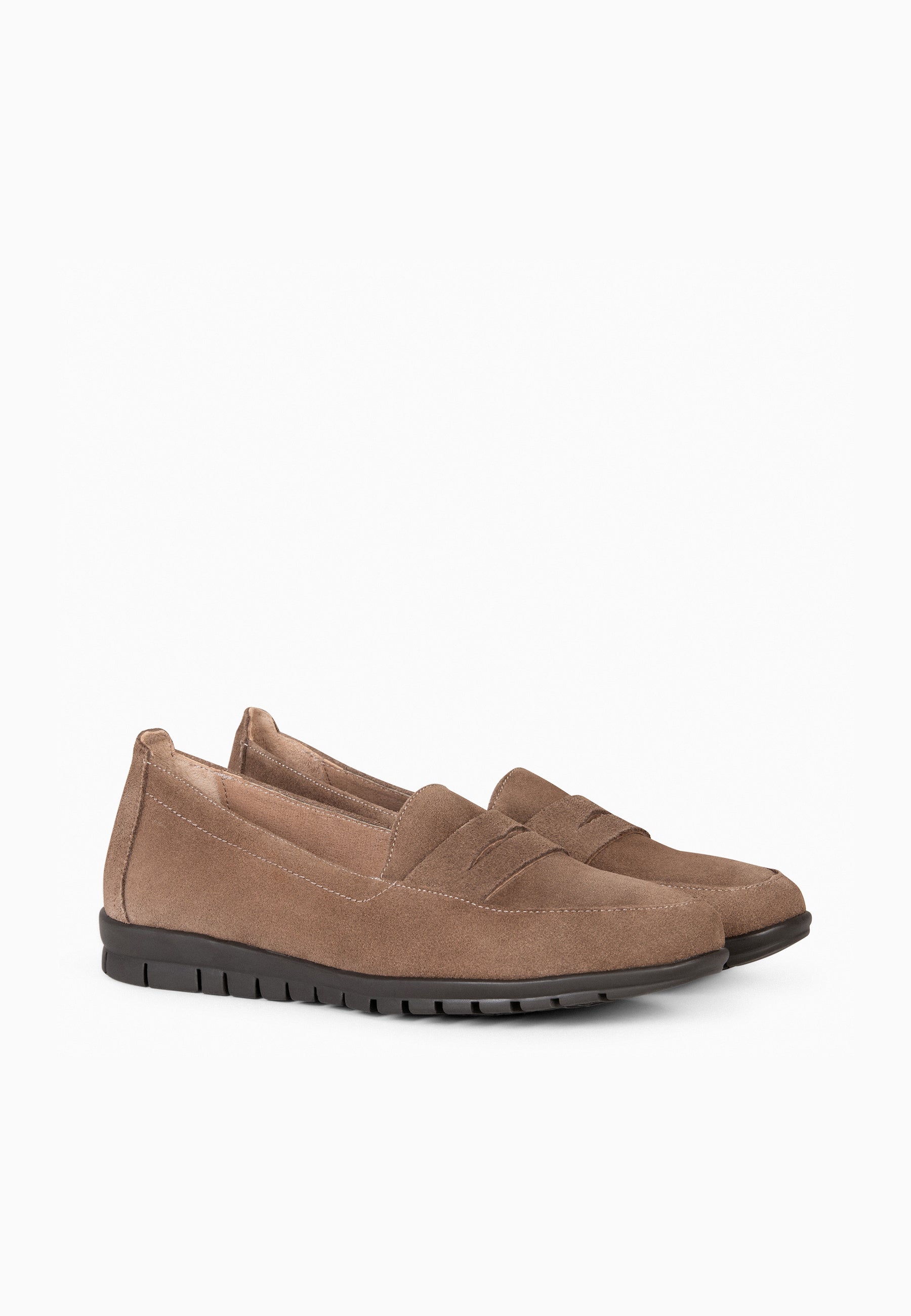 360 - Mocasines con antifaz TAUPE