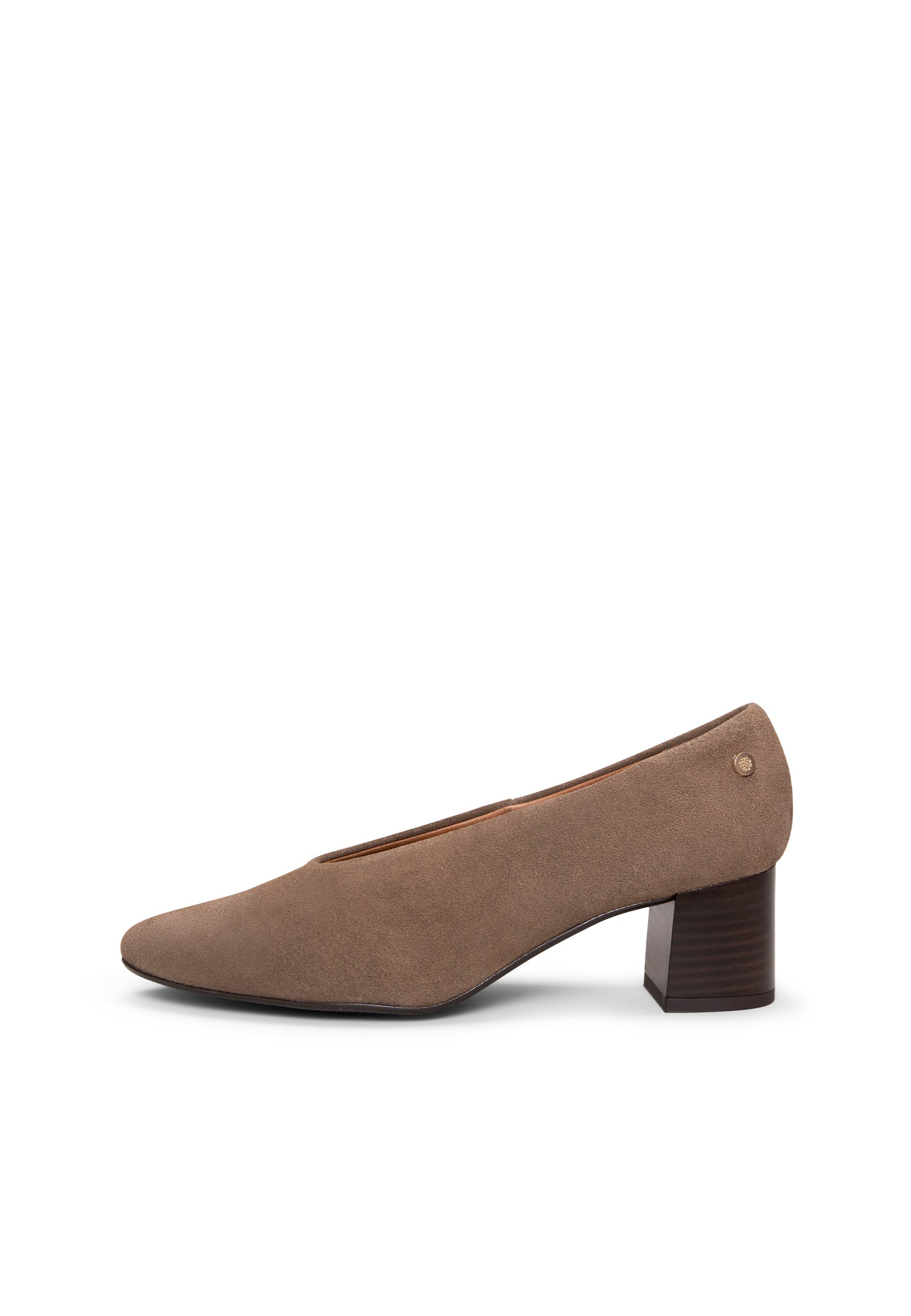 URBAN STYLE - Zapatos de tacón ancho TAUPE