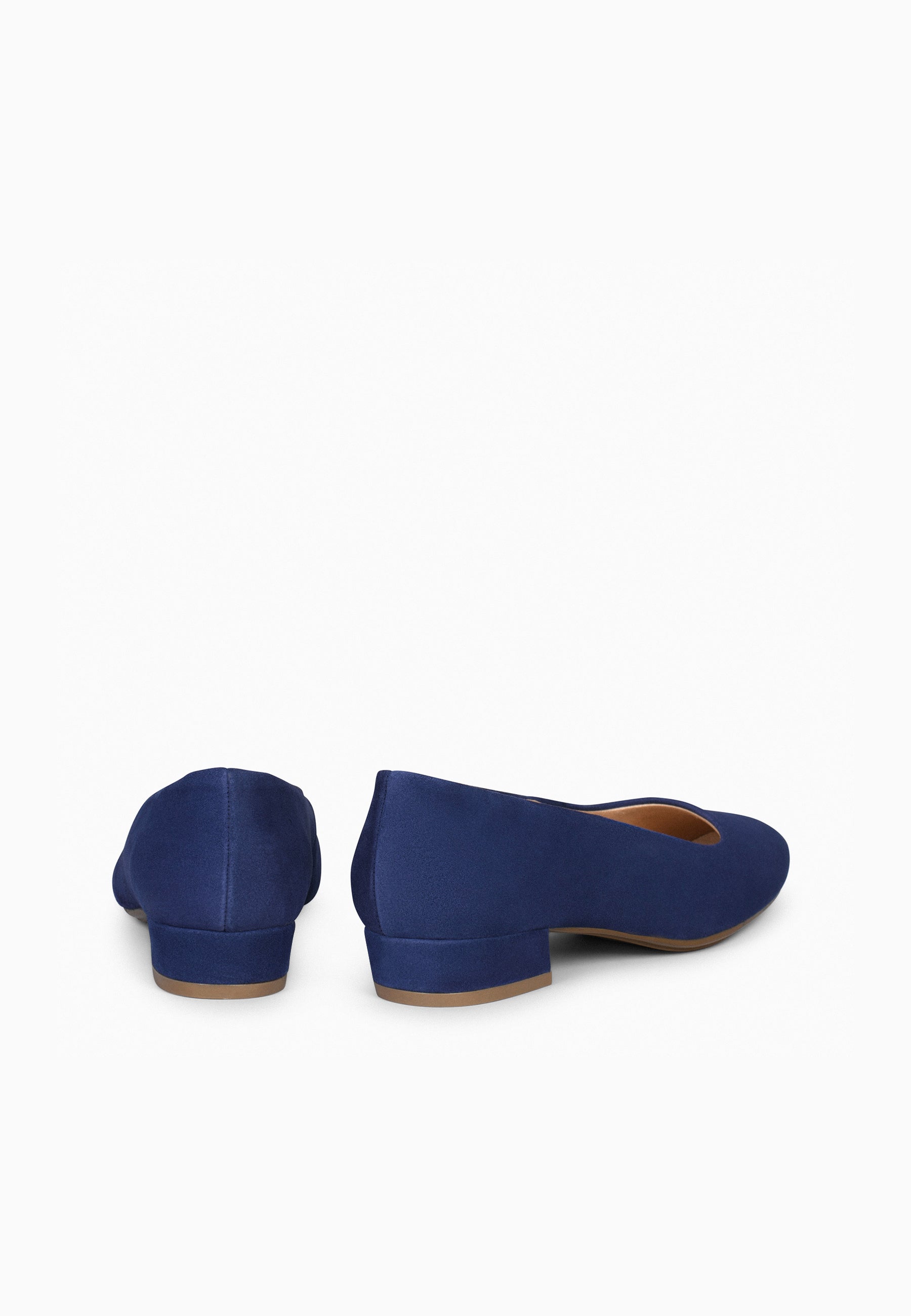URBAN XS - Zapatos de tacón bajo de ante MARINO