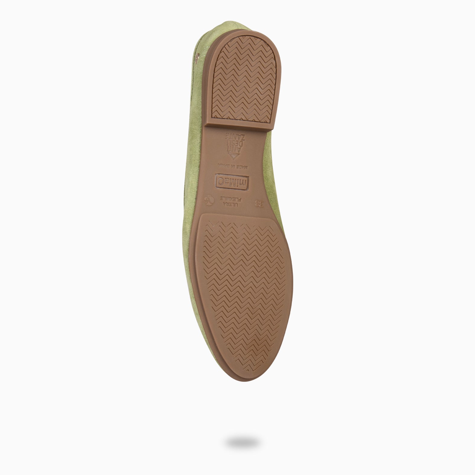 BLAKE - MOCASINES DE SERRAJE VERDE