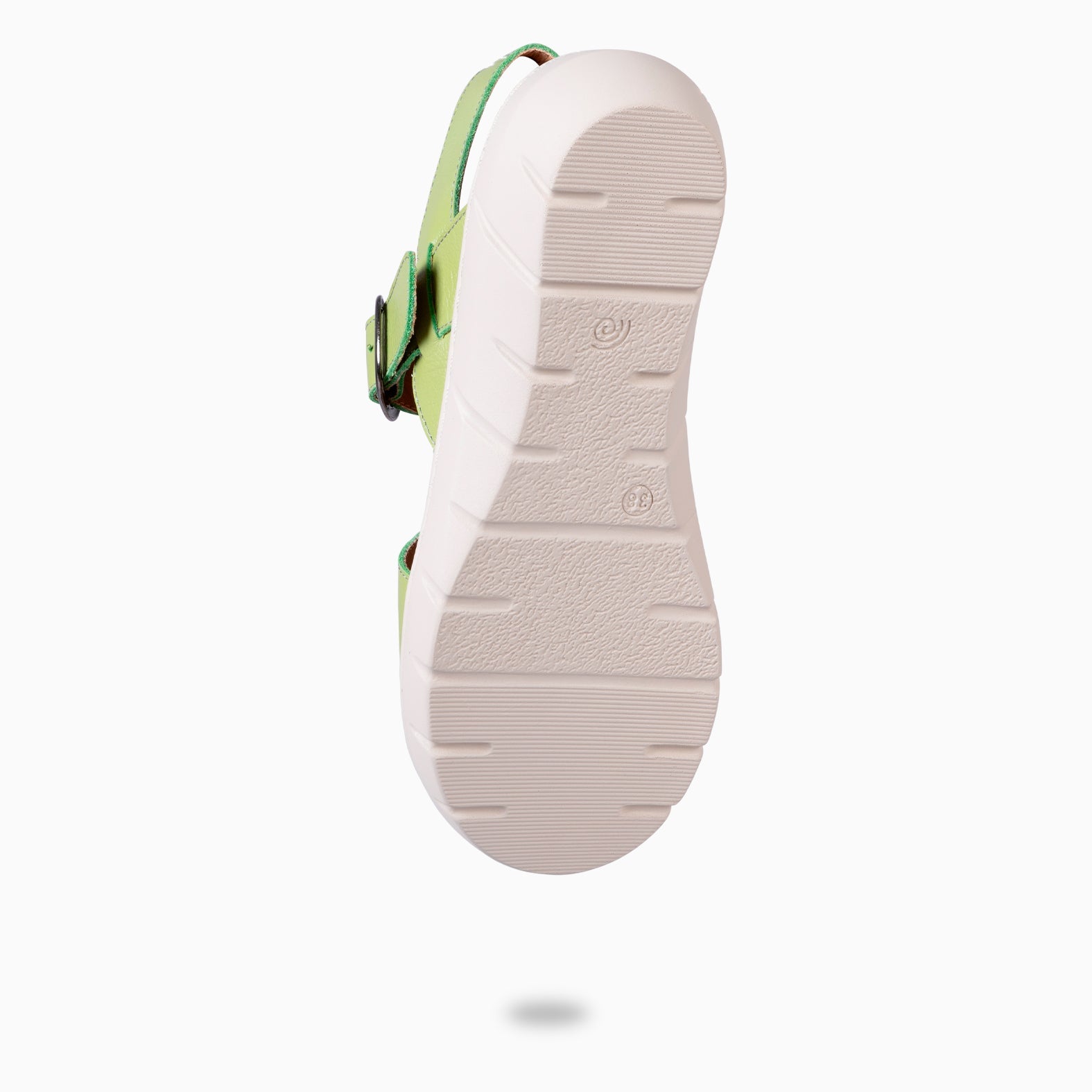 NATURA – Sandalias con plantilla Extraíble VERDE