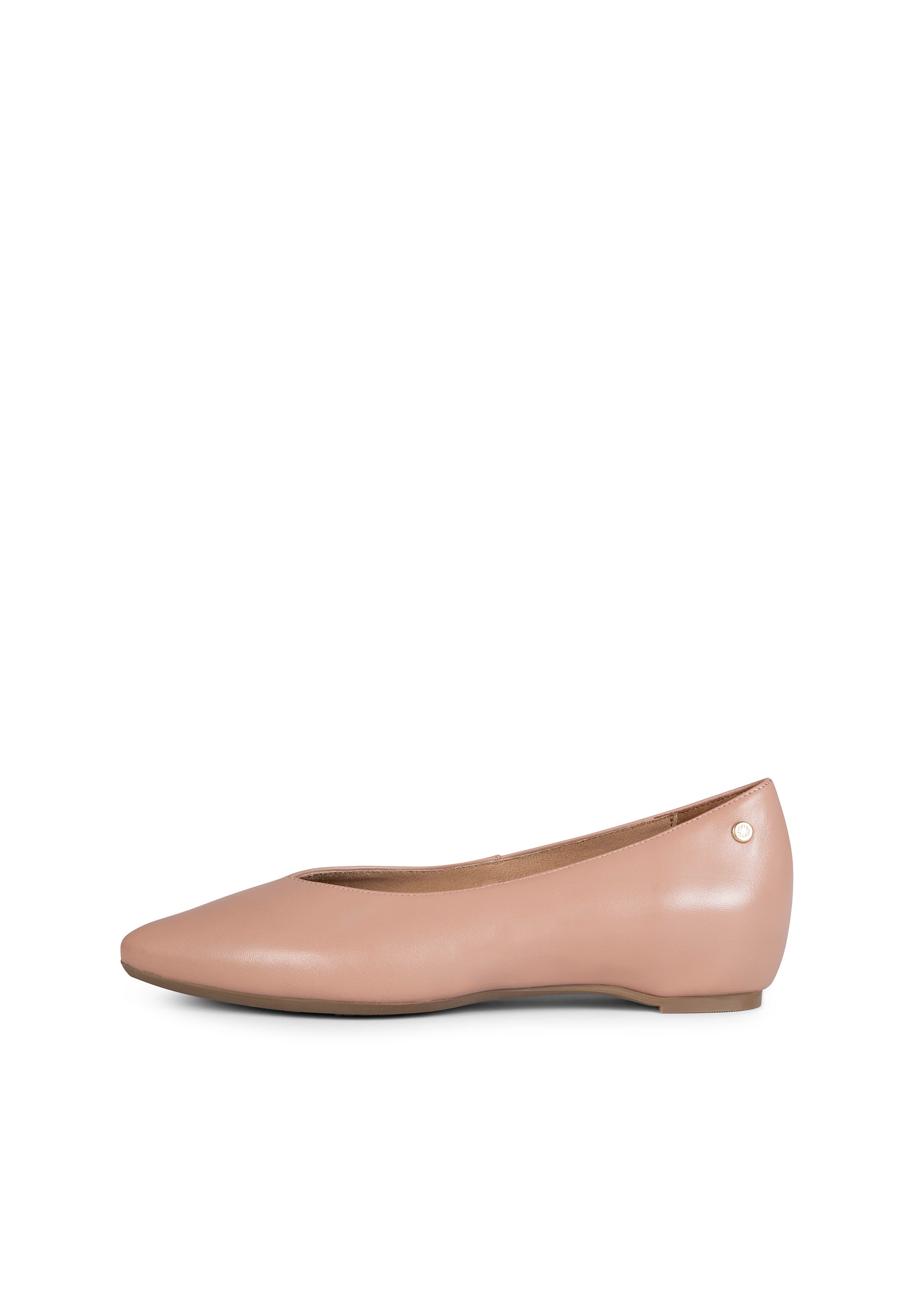 URBAN CUÑA - Zapatos con cuña interna NUDE