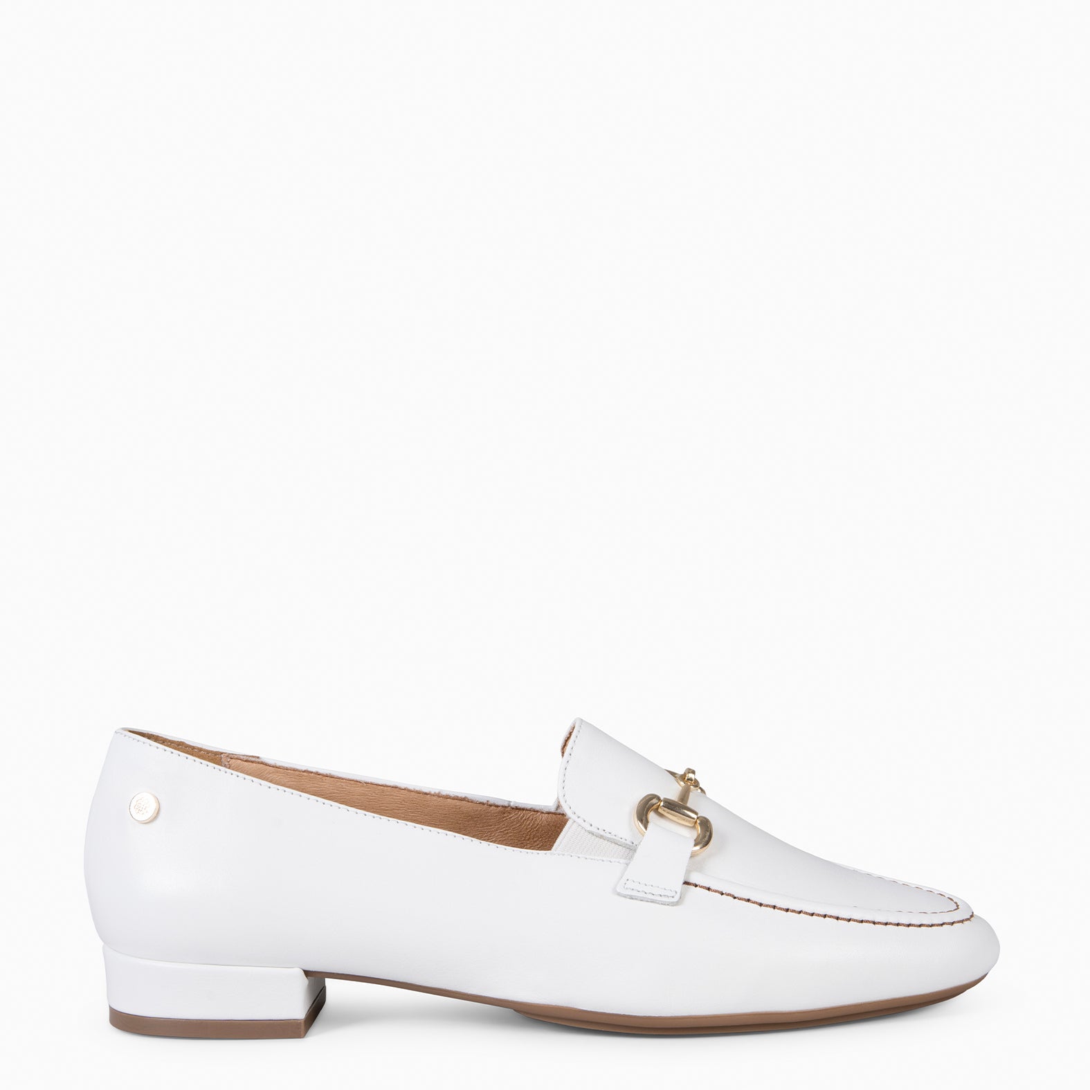 SERENA -MOCASIN PIEL DE NAPA BLANCO