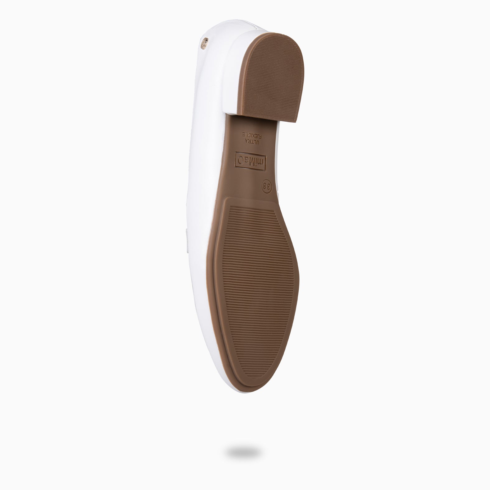 SERENA -MOCASIN PIEL DE NAPA BLANCO