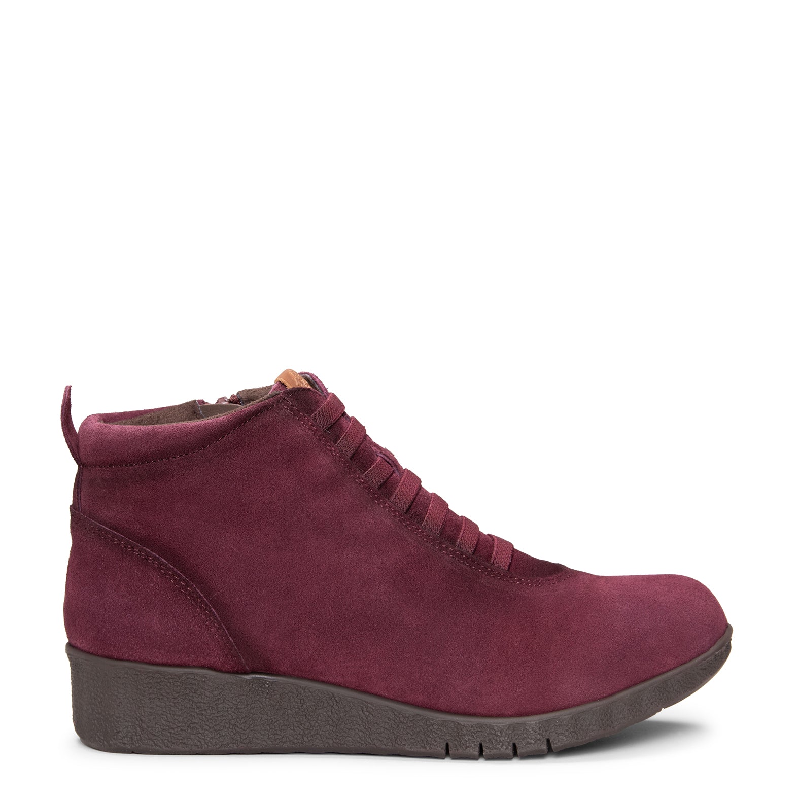FLEXY - Zapatillas BURDEOS abotinadas