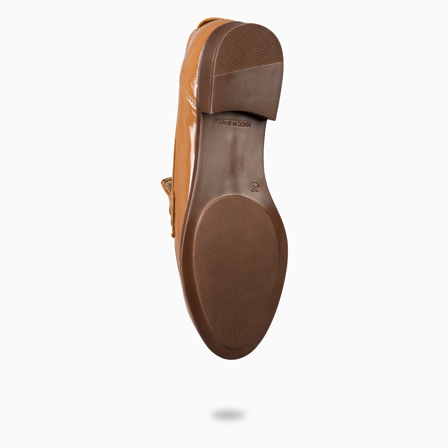 ABBY - MOCASÍN ELEGANTE DE NAPA CAMEL