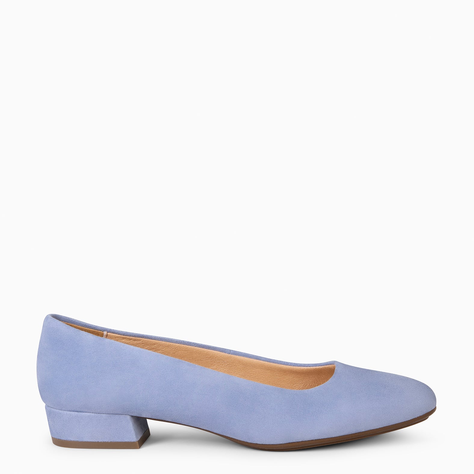 URBAN XS - Zapatos de tacón bajo de ante AZUL