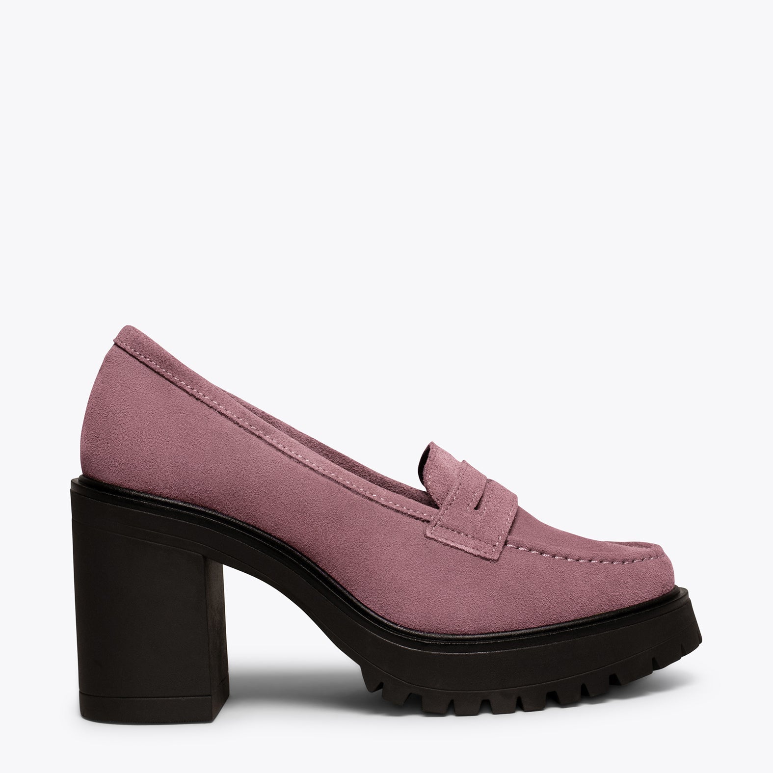 MOCASÍN TRACK Zapatos de tacón alto y plataforma ROSAS