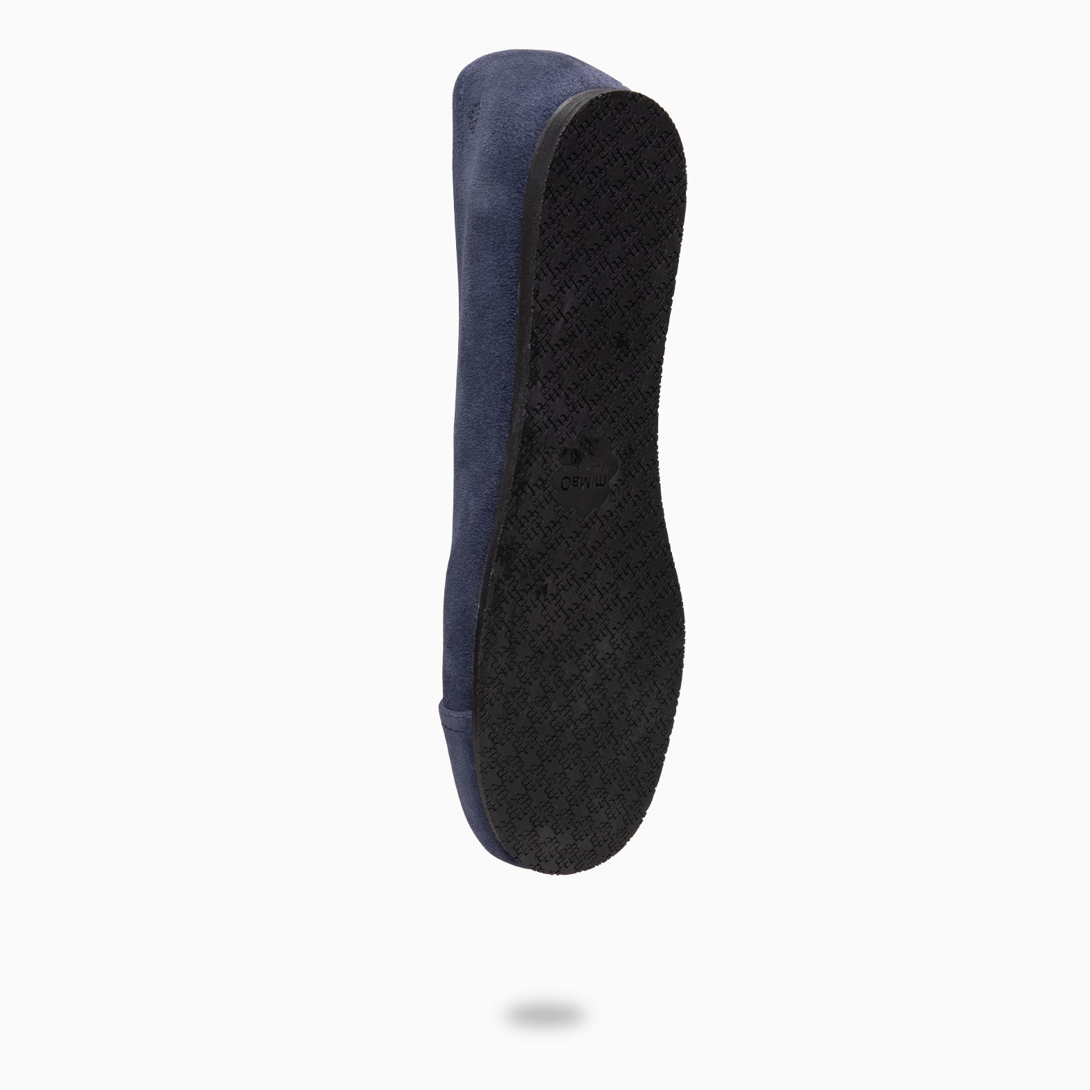 PLUMA - Bailarina baresoft de serraje en MARINO