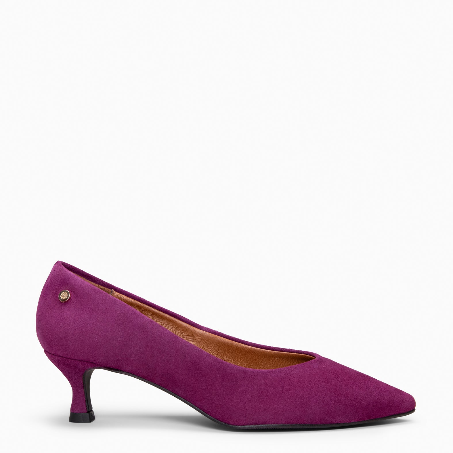 ESTHER - Tacón chupete de mujer MORADO