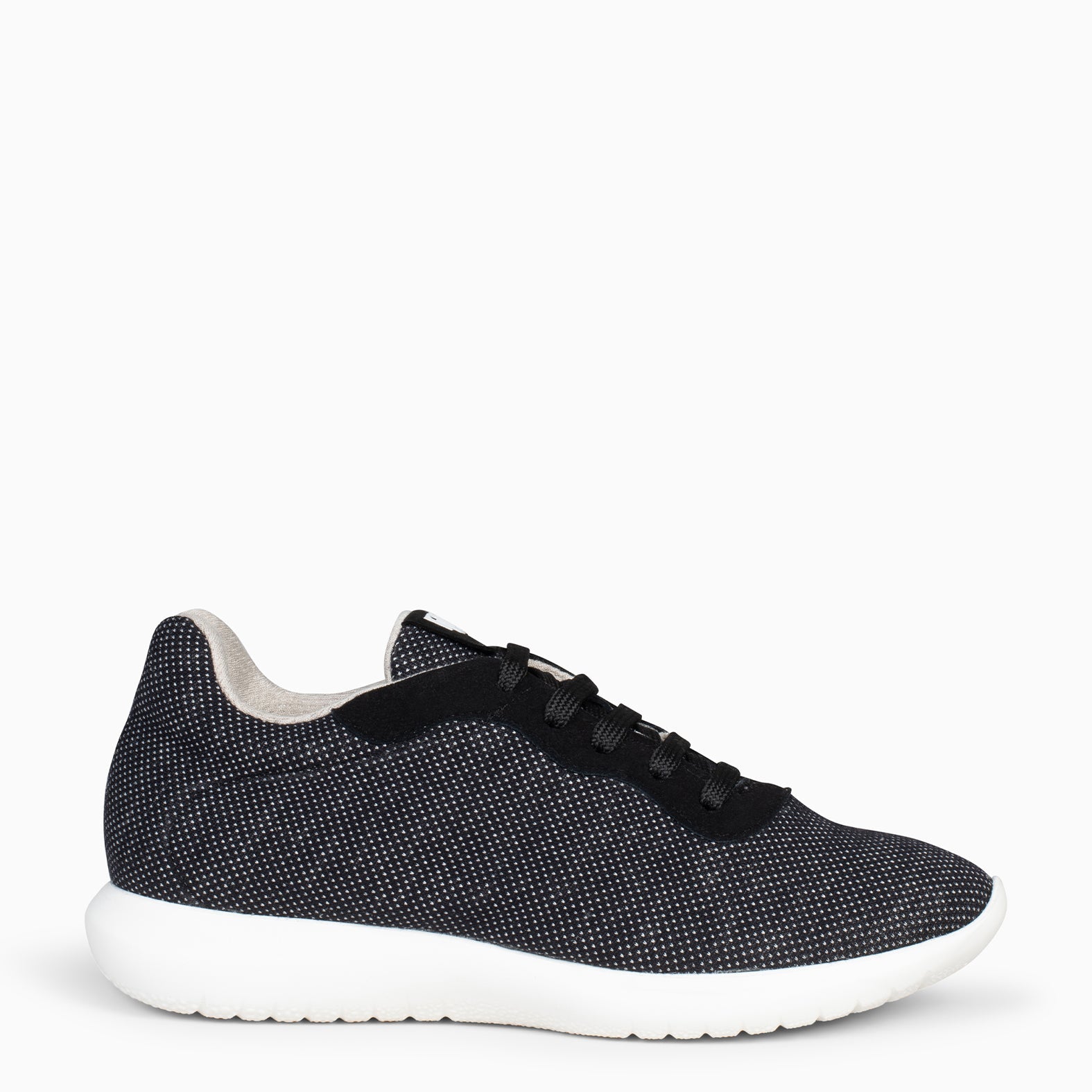 YOGA – Zapatillas deportivas de lana merino NEGRO