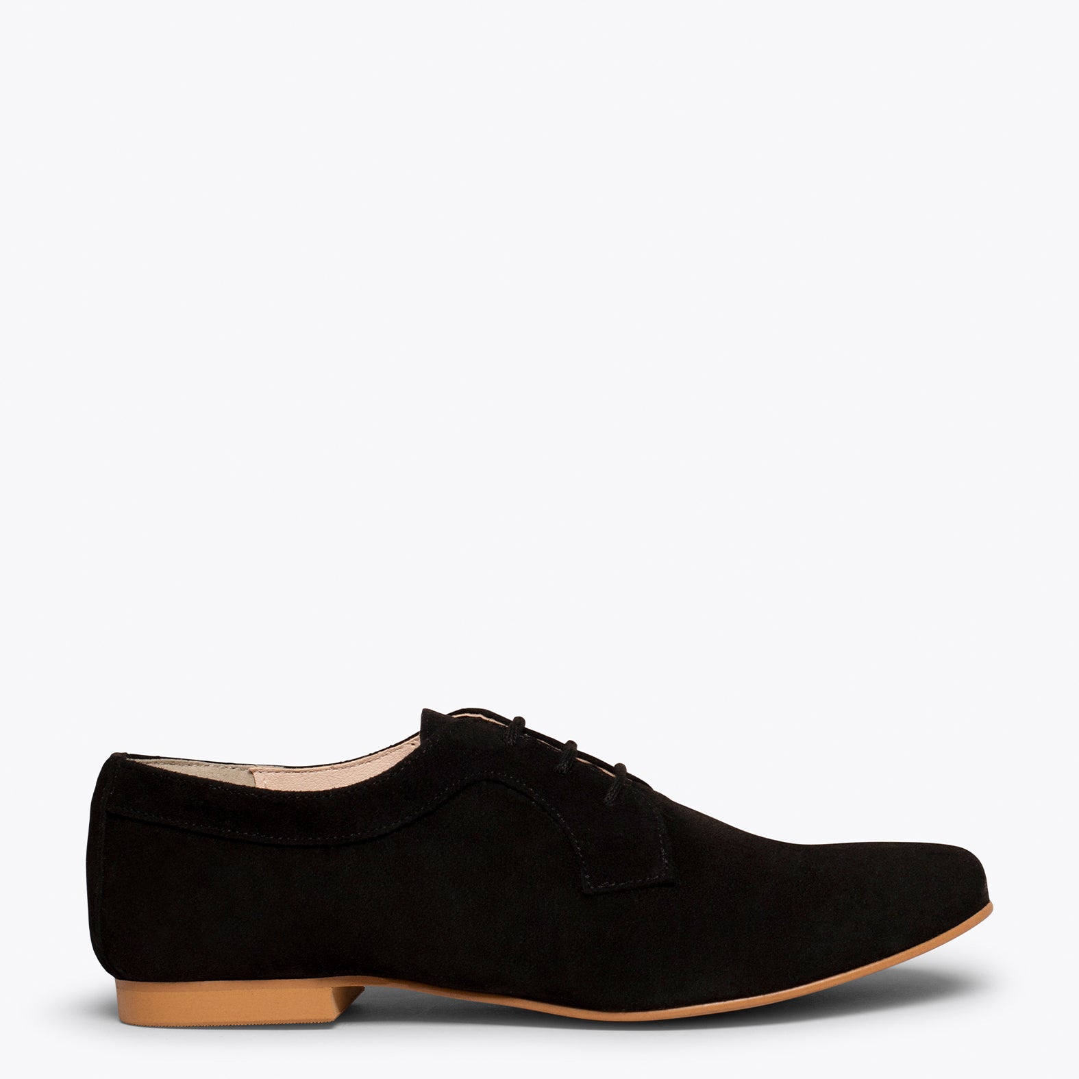 BLUCHER – Zapato con cordones NEGRO de mujer