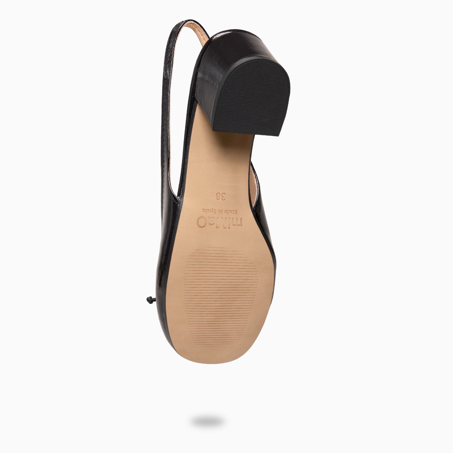 DOROTHY - Zapatos de tacón destalonado Baresoft NEGRO