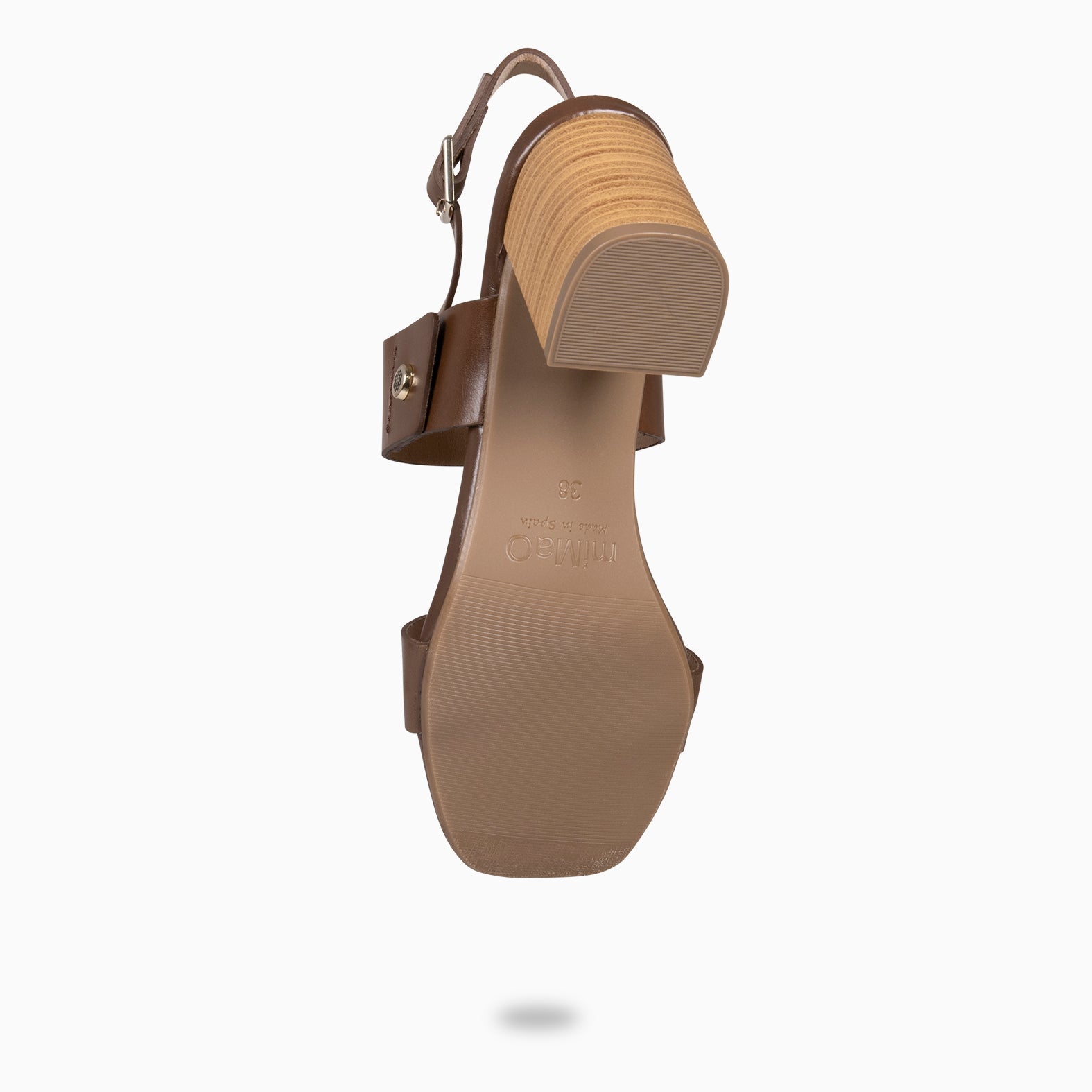 SIA - Sandalias de tacón ancho CUERO