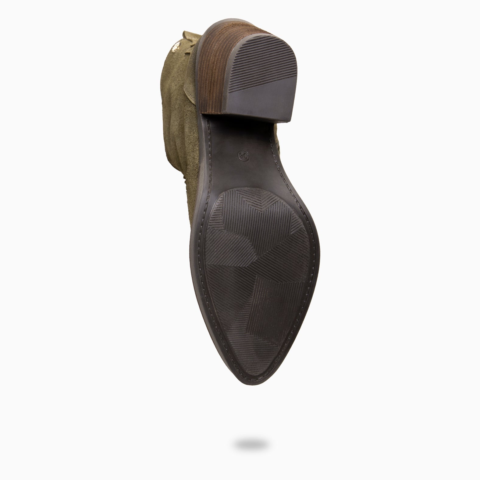 BEDFORD – Botines cowboy con tacón KAQUI