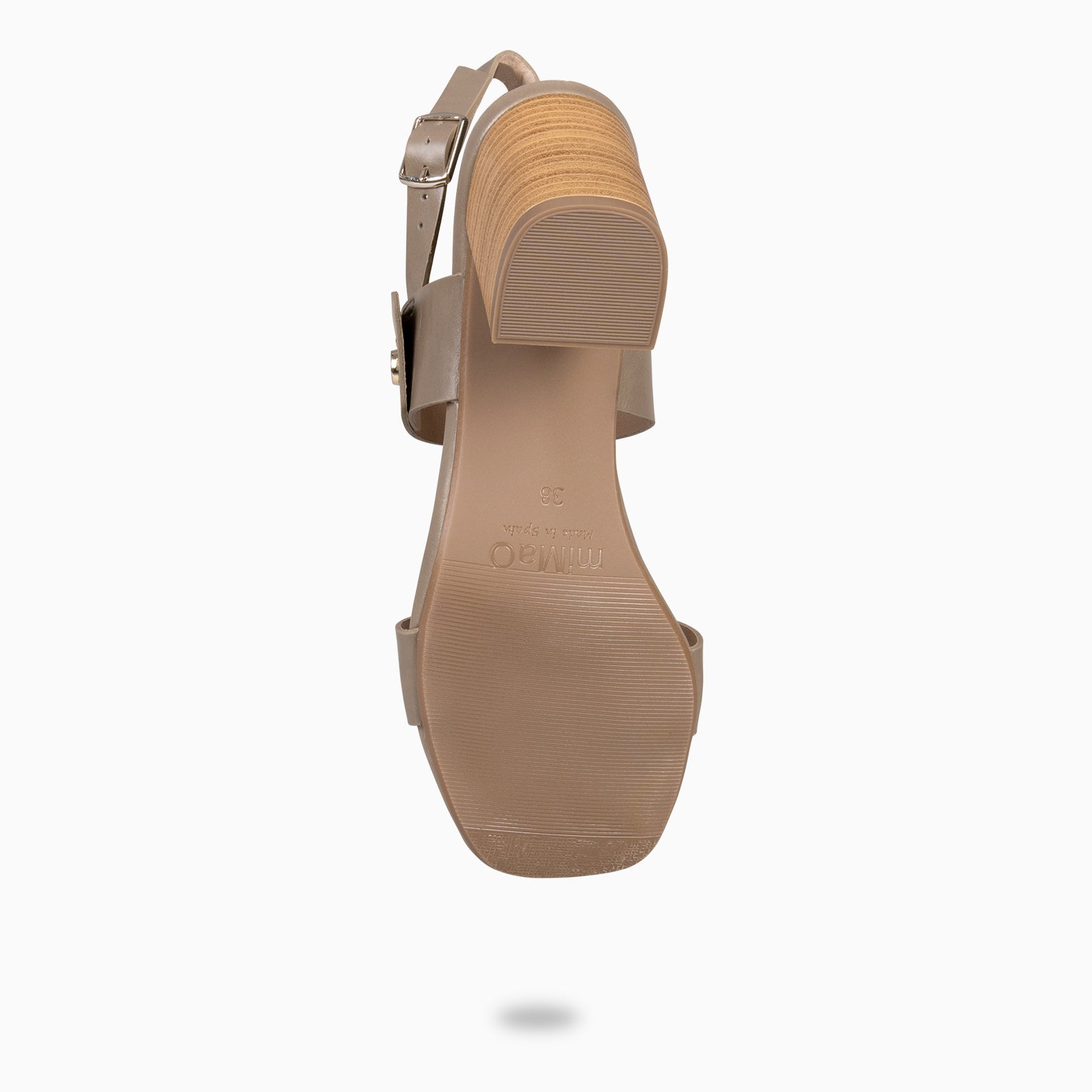 SIA - Sandalias de tacón ancho TAUPE