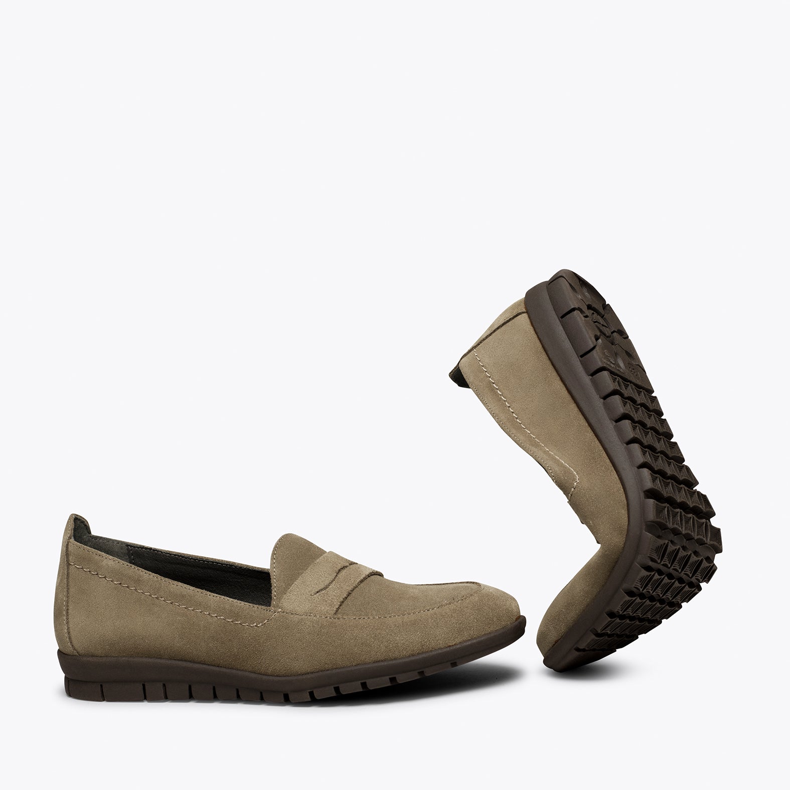 360- Mocasín con antifaz TAUPE