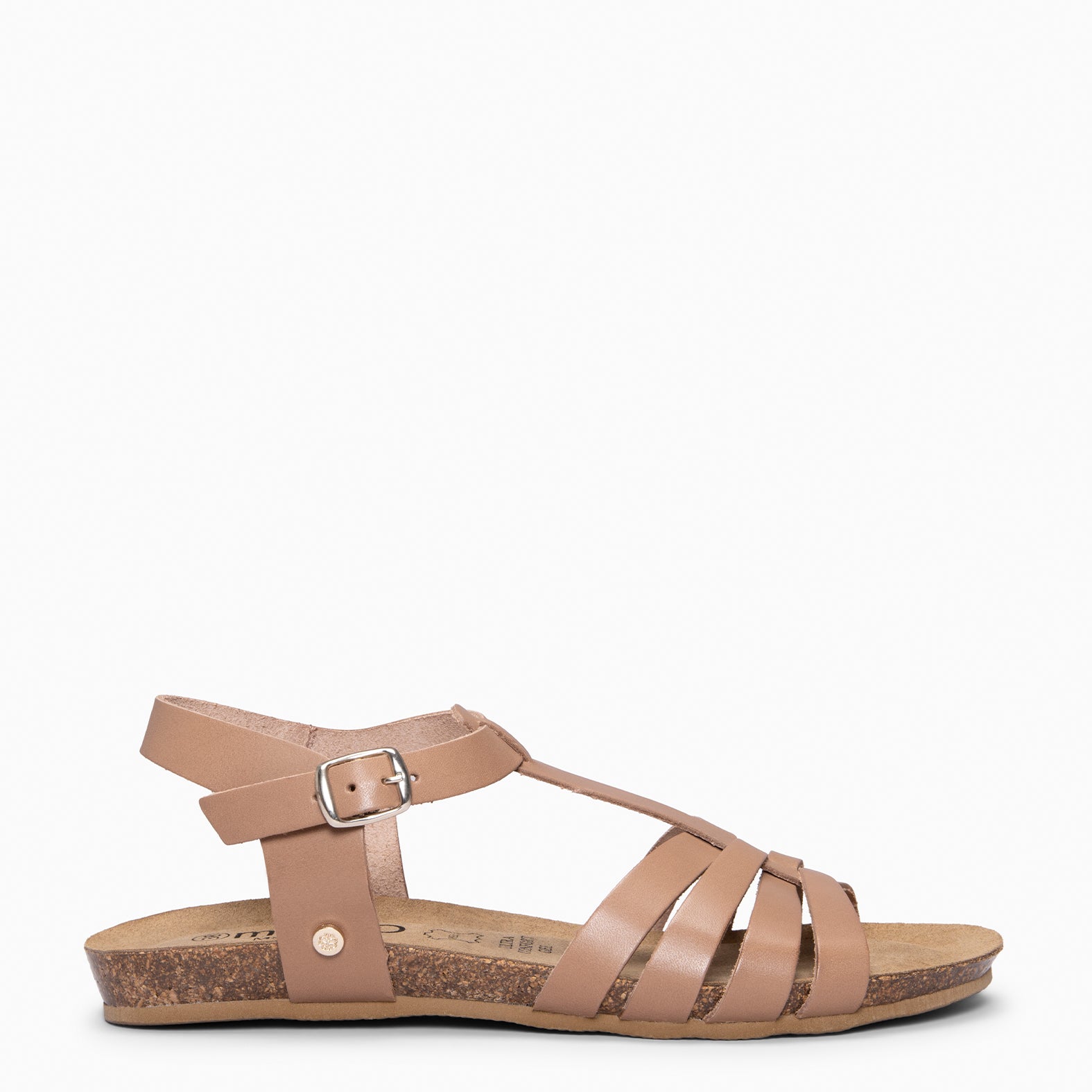DITA - Sandalias BIO de tiras TAUPE