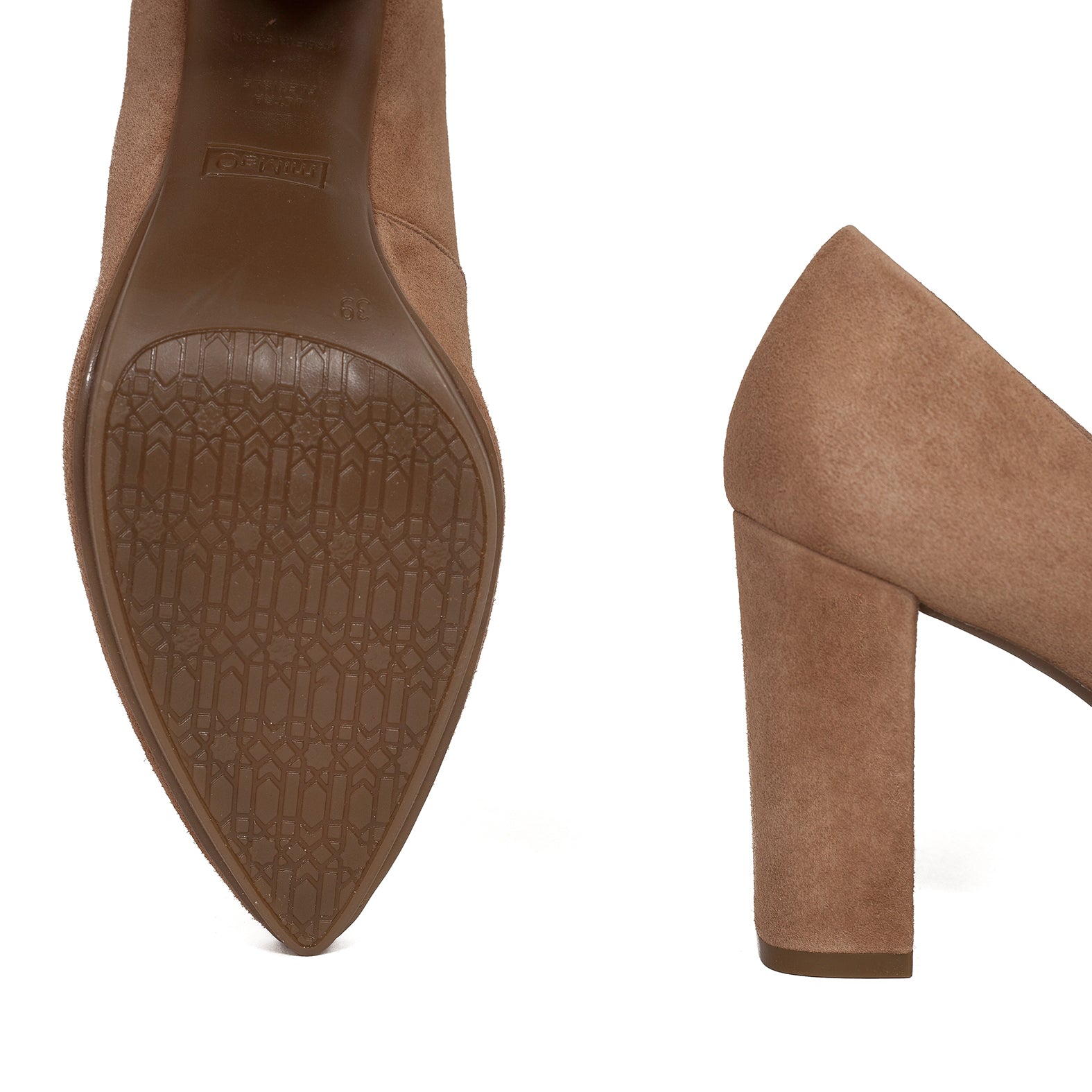 URBAN - Zapatos de tacón alto mujer TIERRA